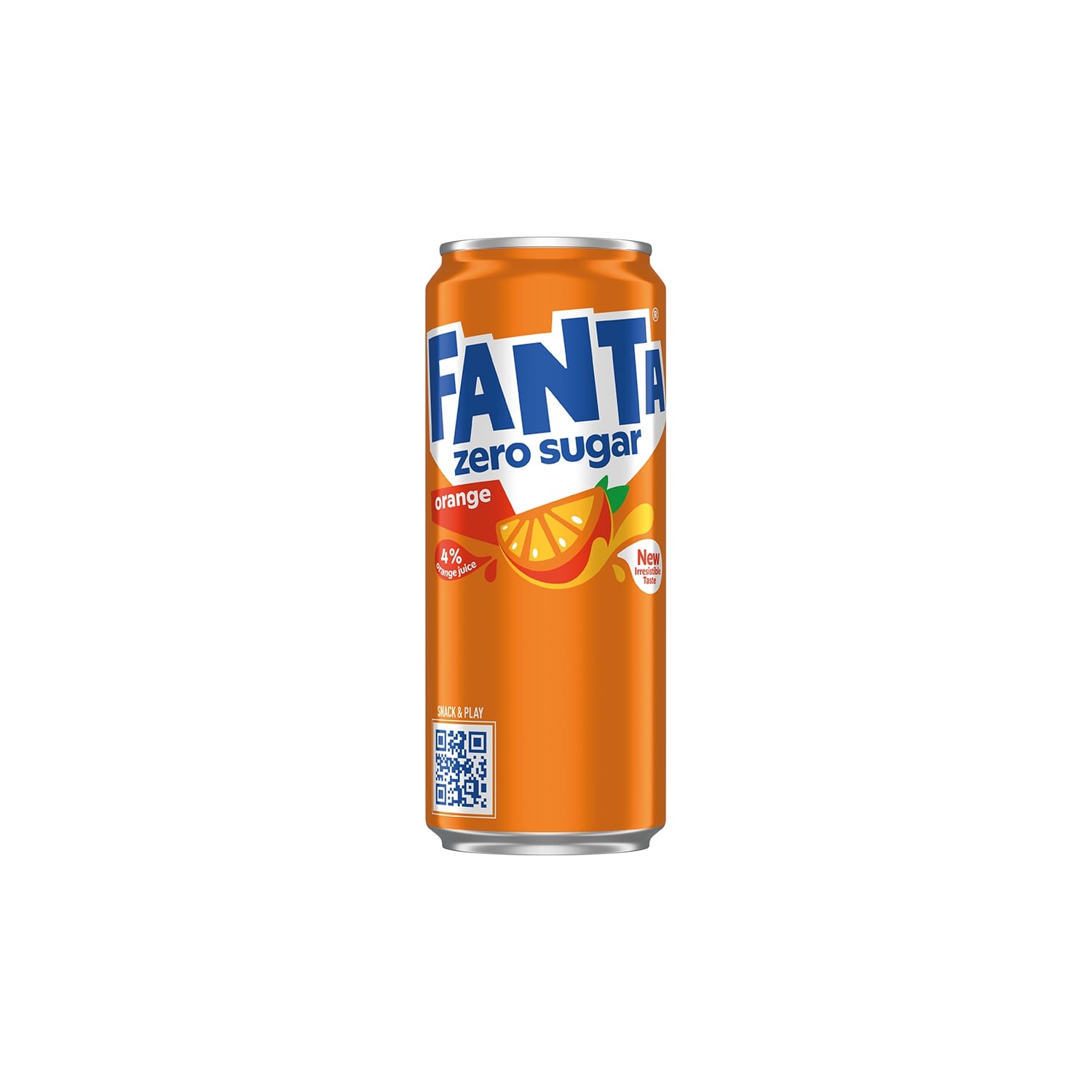Gāz. dzēr. Fanta Orange Zero ar saldin. 0,33l