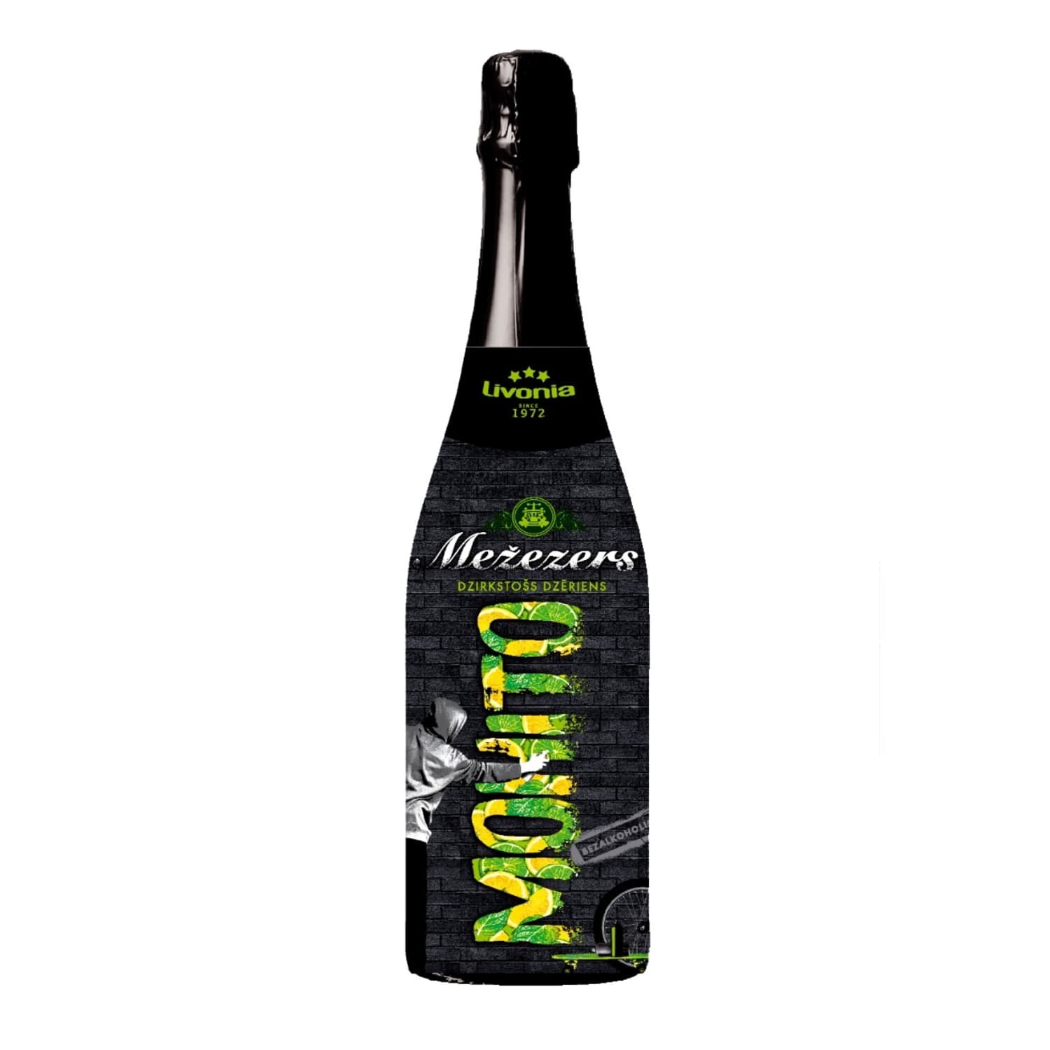 Gāzēts dzēriens Mežezers mohito 0,75L