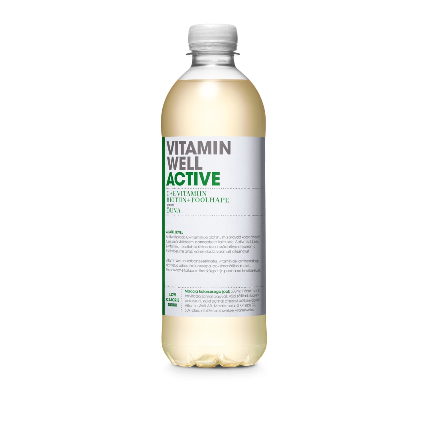 Dzēriens Vitamin Well Active 500ml
