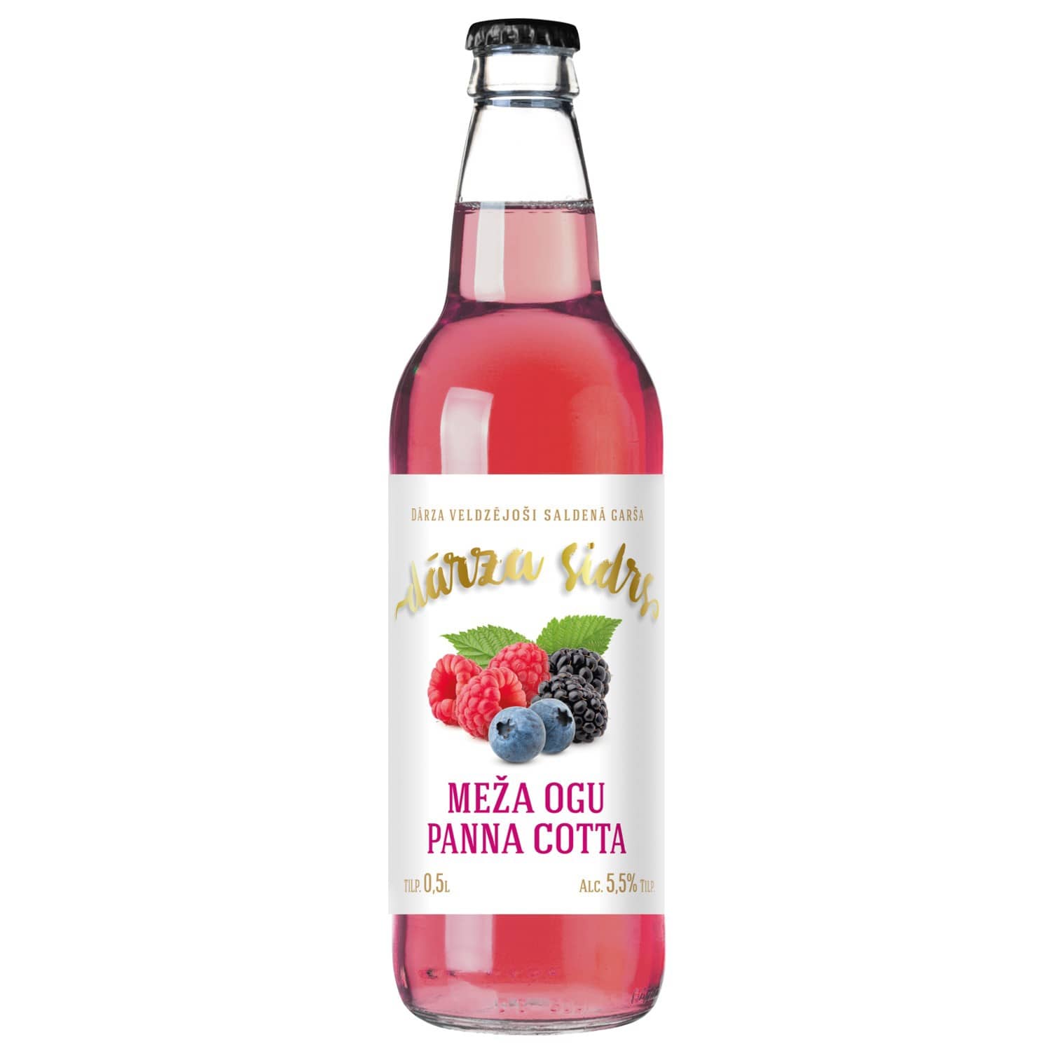 Sidrs Dārza mežaogu 5,5% 0,5l