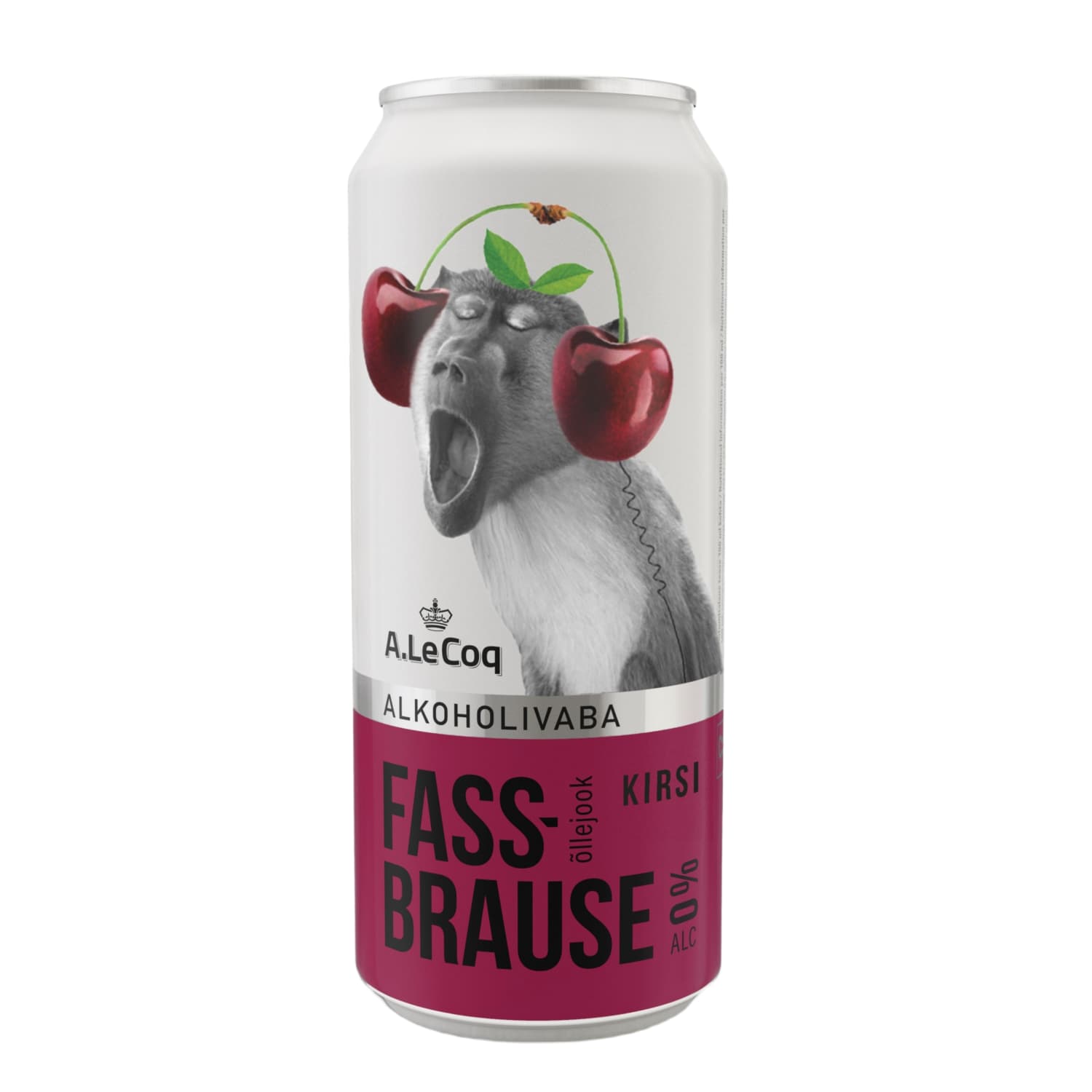 Alk.vaba õllejook Fassbrause Cherry 0,5l prk