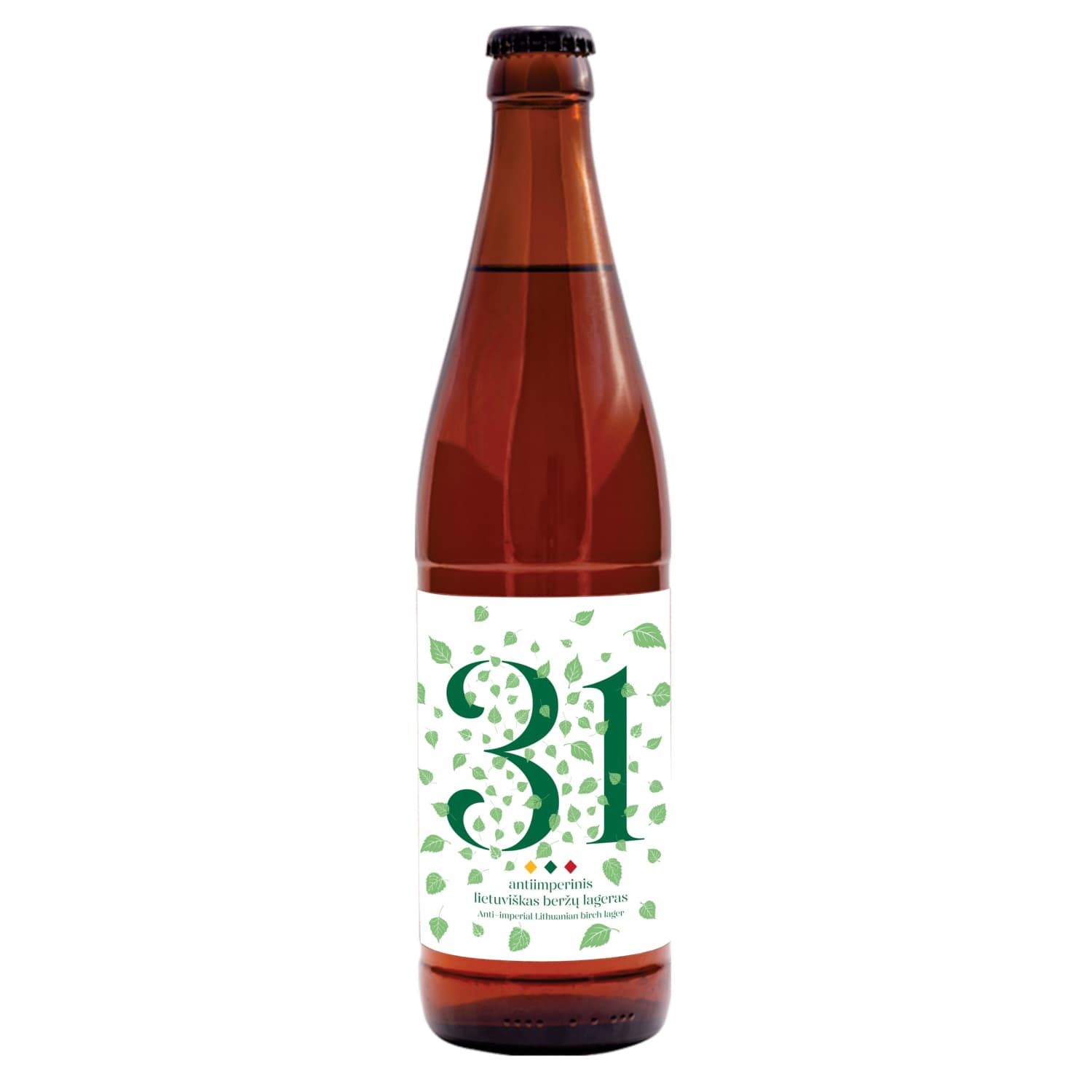 Šviesusis beržų alus 31, 5,2 %, 0,5 l