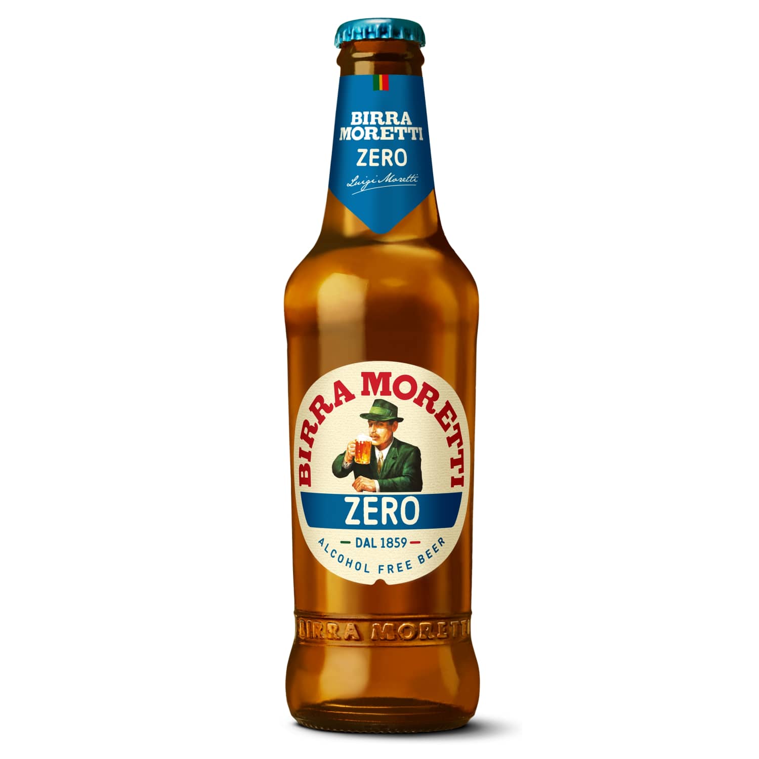 Nealkoholinis alus BIRRA MORETTI ZERO, 0,33 l