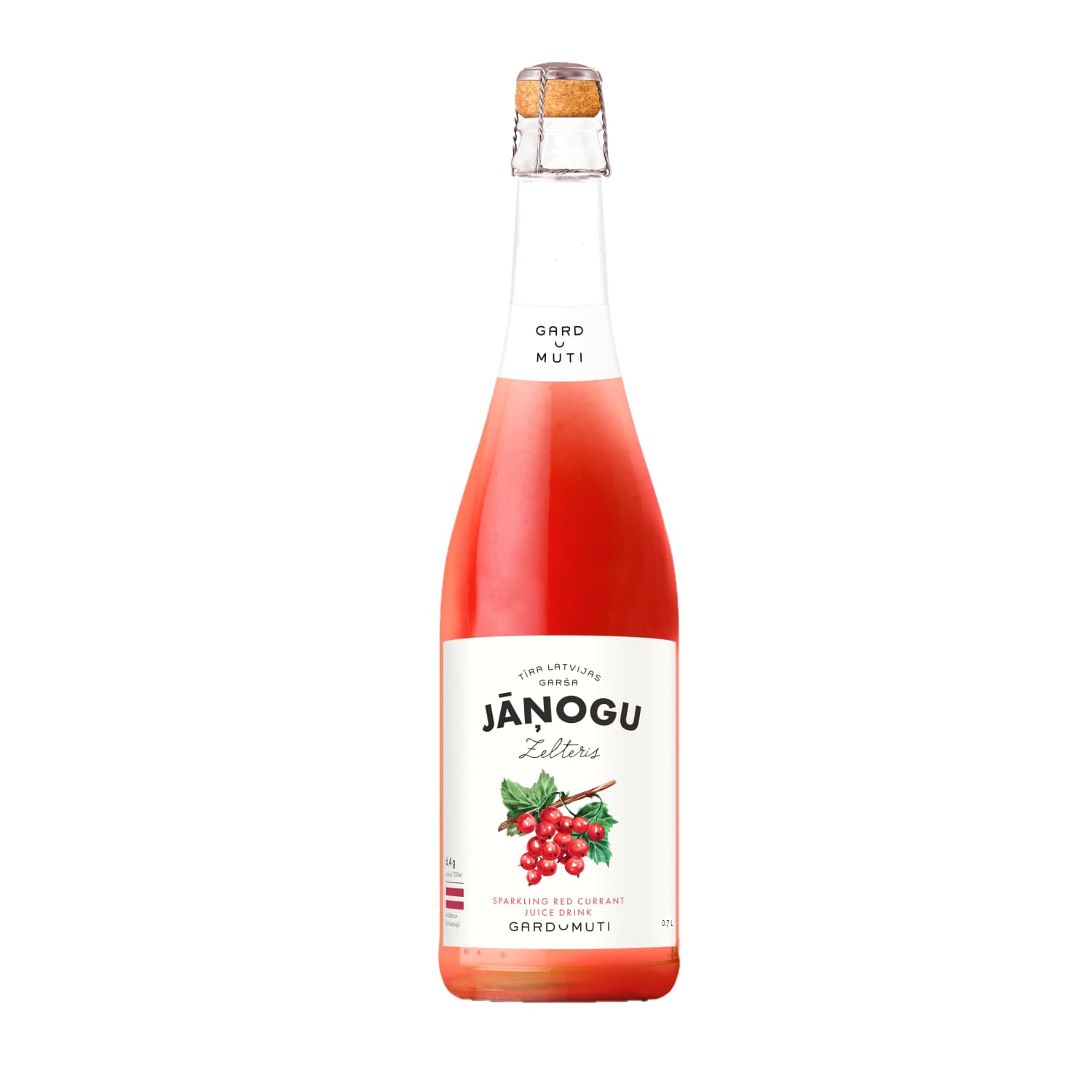 Dzēriens Gardu Muti Jāņogu Zelteris 0.7l
