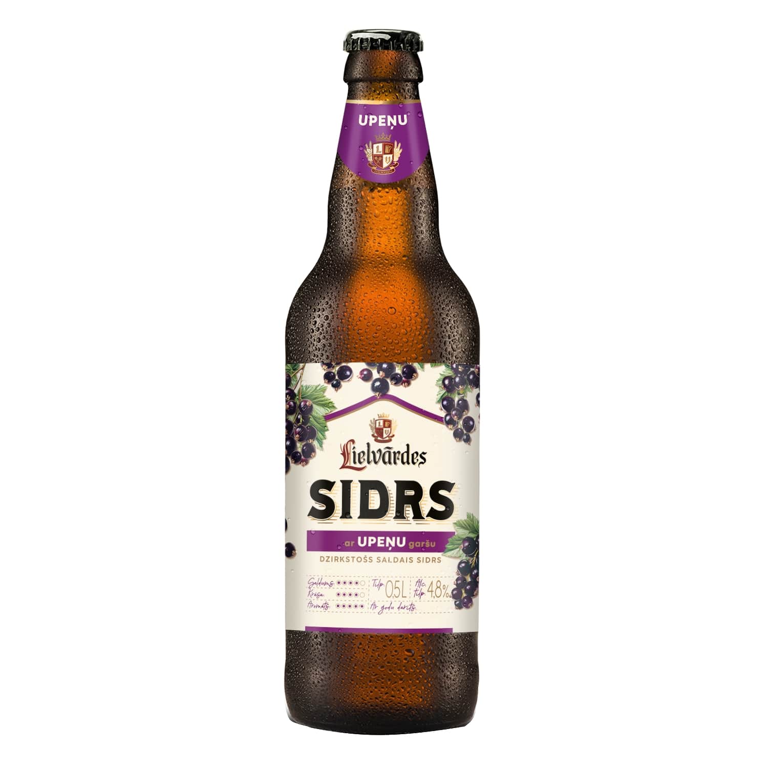 Sidrs Lielvārdes Upeņu 4,8% 0,5l