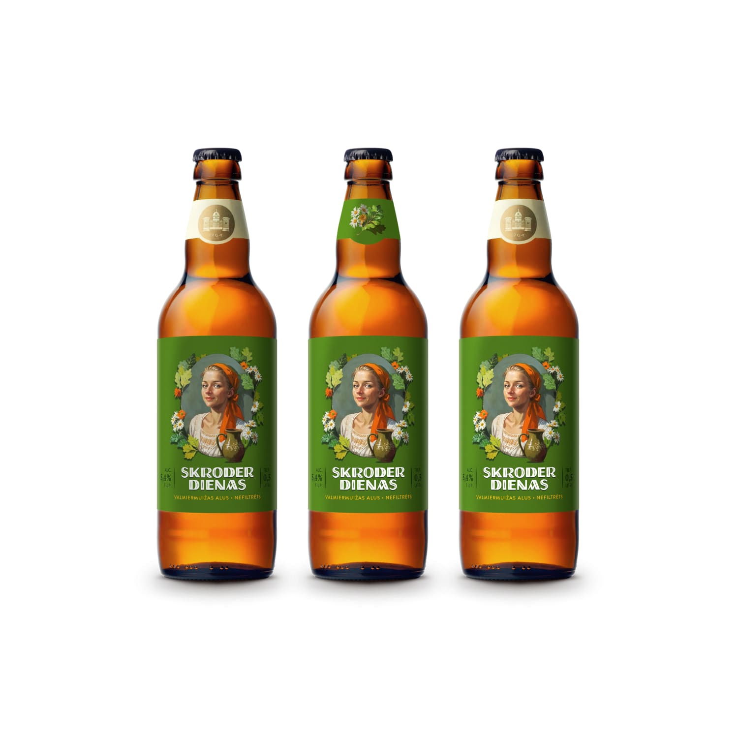 Alus Valmiermuižas Skroderdienas 5,4% 0,5l
