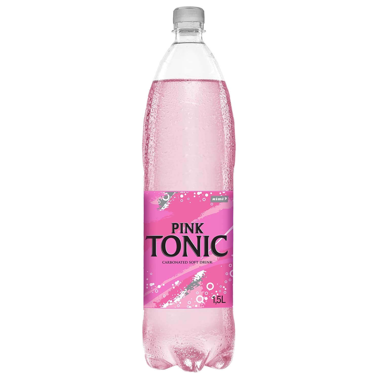 Gaz. arom. gaiv. gėr. RIMI PINK TONIC, 1, 5 l