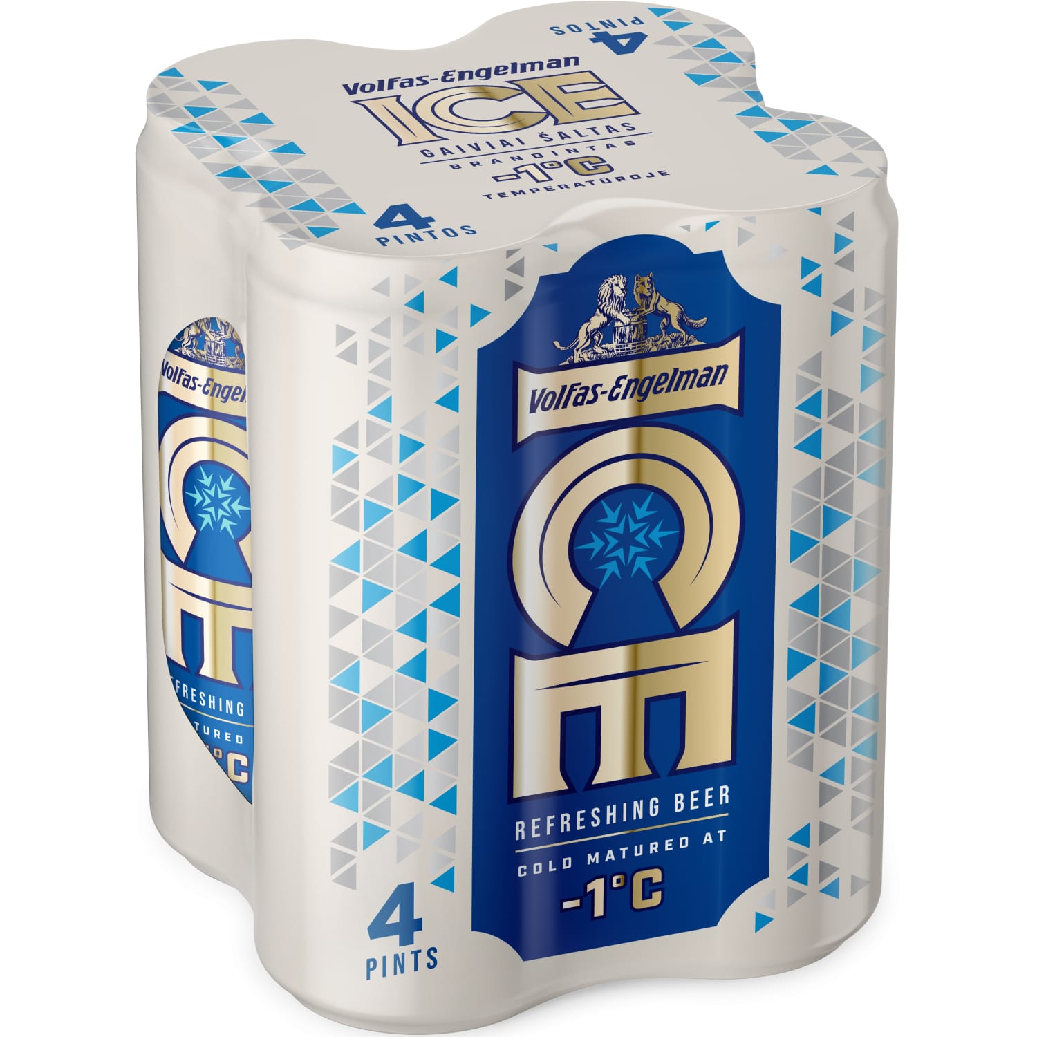 Alus VOLFAS ENGELMAN ICE, 4,5 %, 4 x 0,568 l