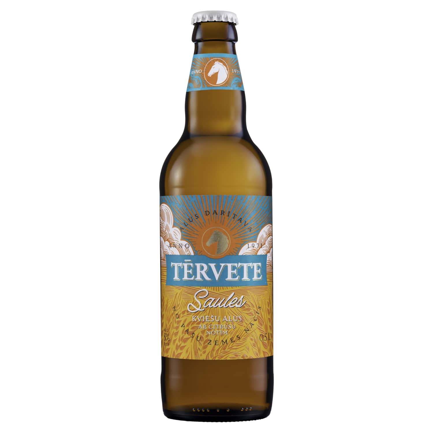 Alus Tērvete Saules 5% 0,5l