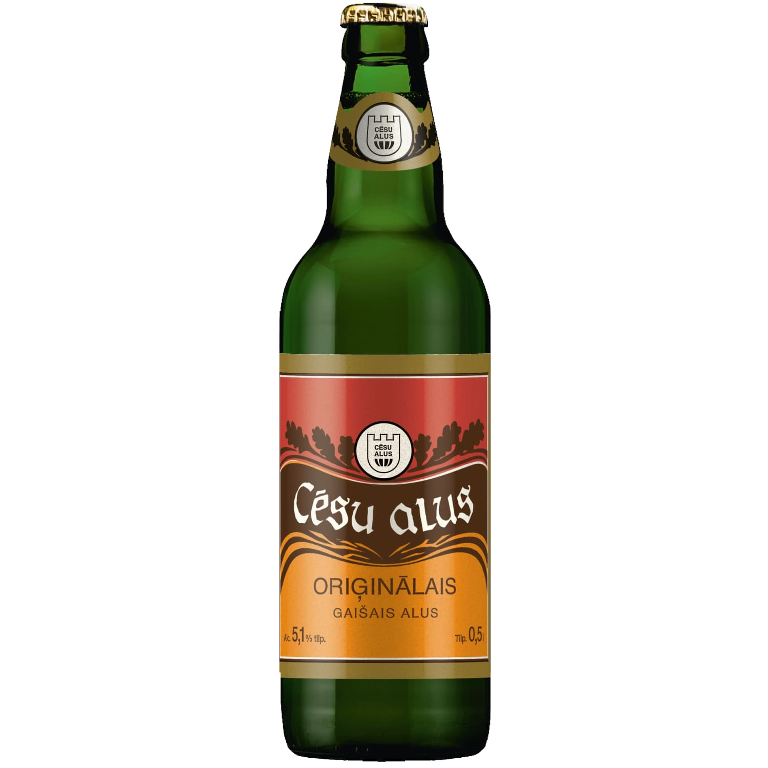 Alus Cēsu Oriģinālais 5,1% 0,5l