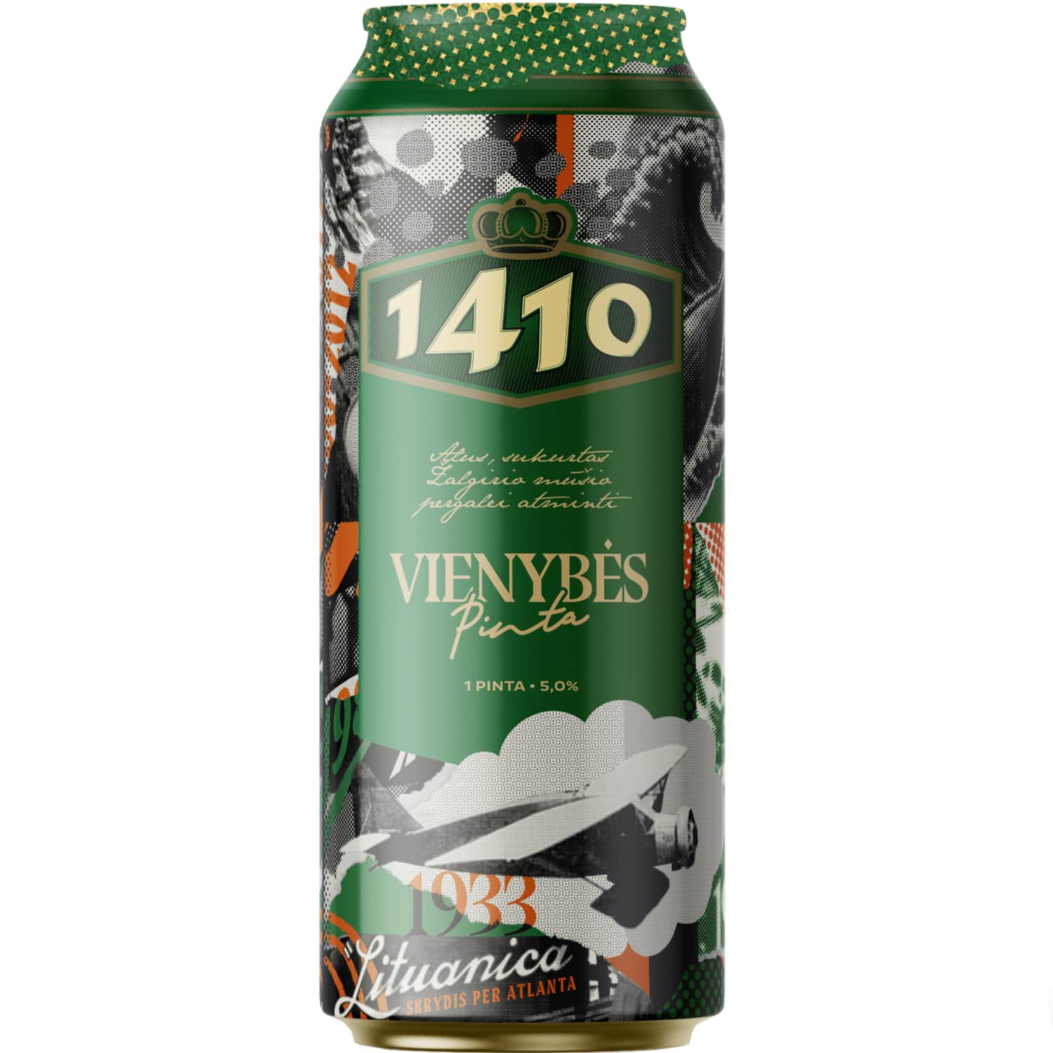 Alus 1410 VIENYBĖS PINTA, 5 %, 0,568 l