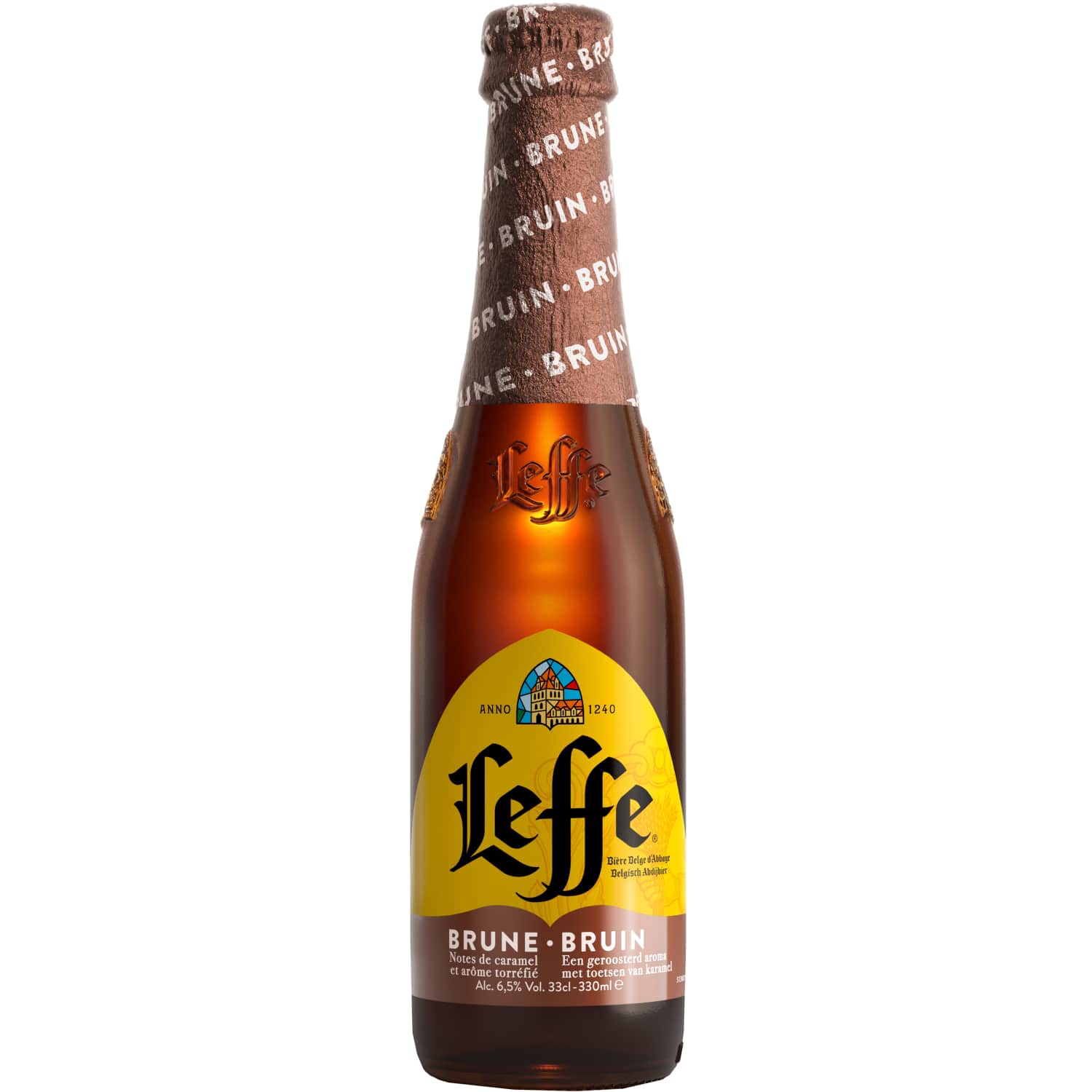 Alus LEFFE BRUNE, 6,5 %, 0,33 l