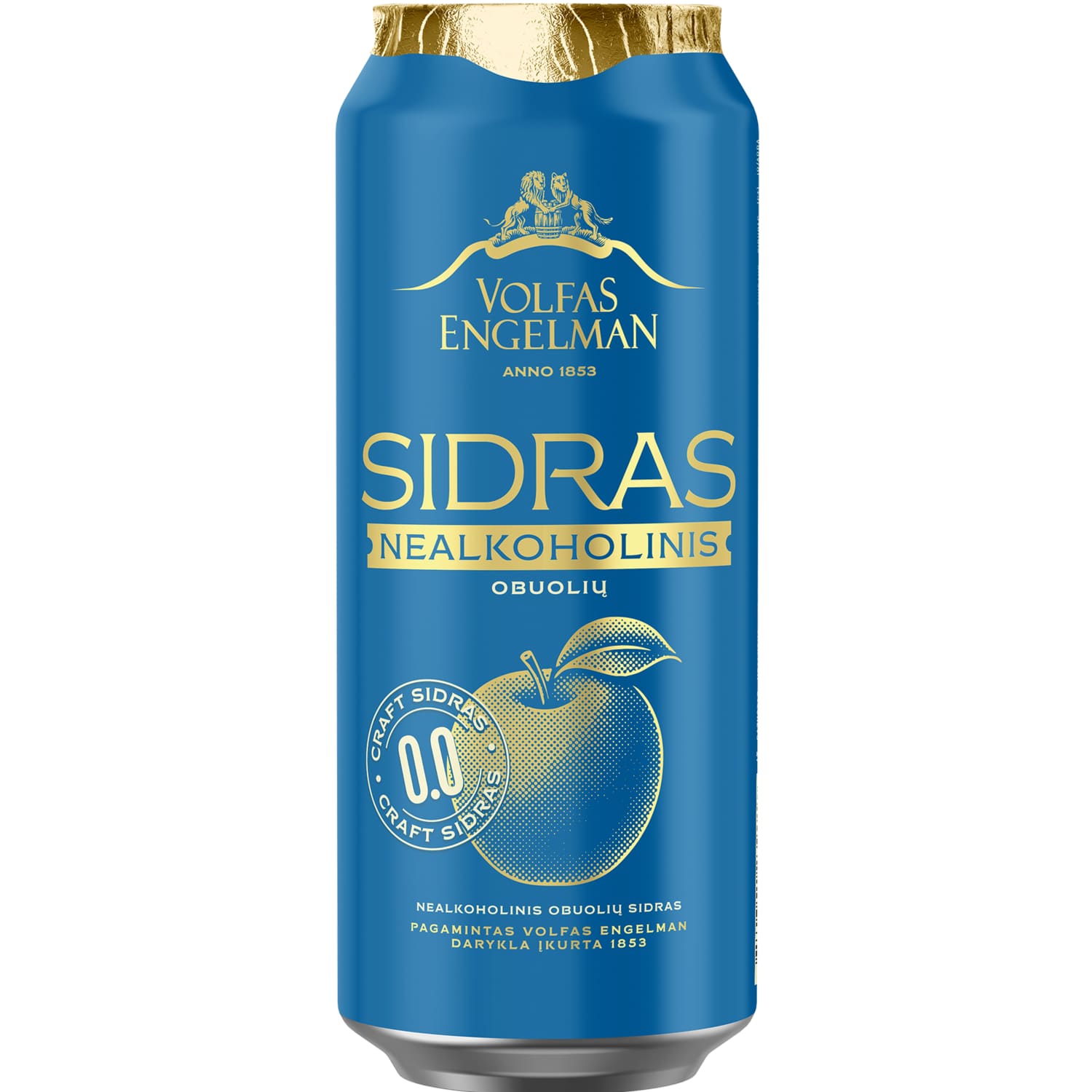 Nealk. obuolių sidras VOLFAS ENGELMAN, 0,5 l