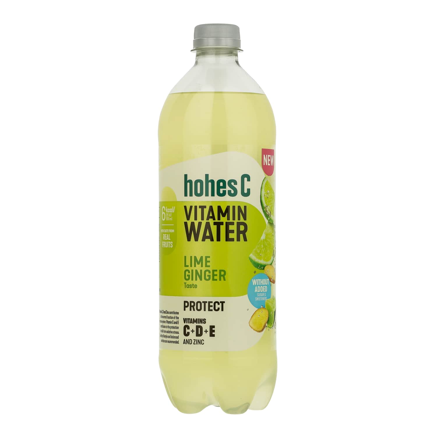 Ūdens Hohes C laima, ingvera, ar vitam. 0,75l