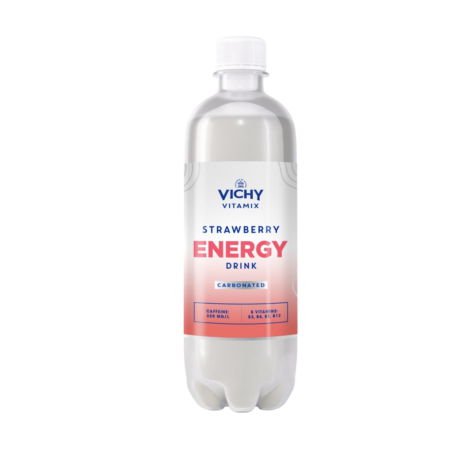 En.gėrim. VICHY VITAMIX STRAWBERRY, 0,5l
