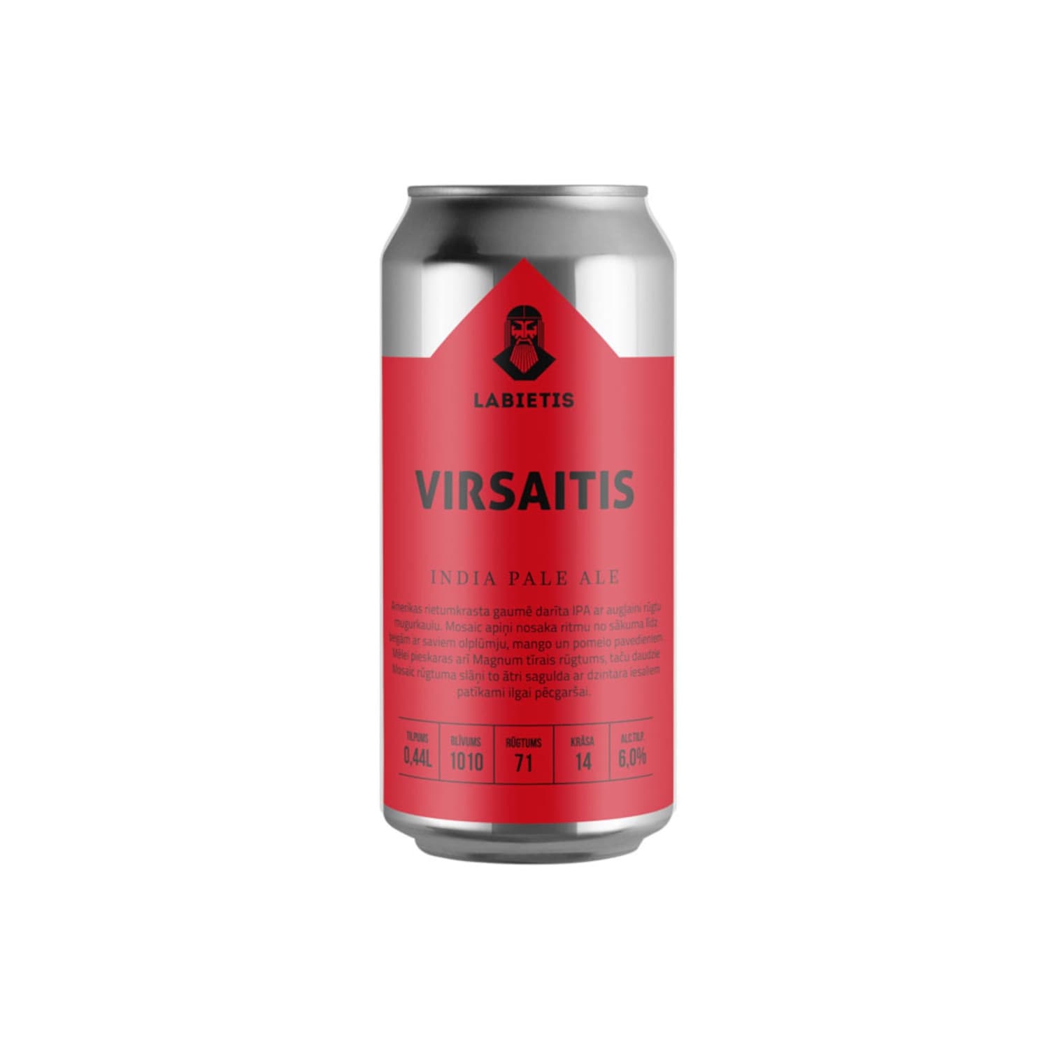 Alus Labietis Virsaitis alus 6% 0,44l
