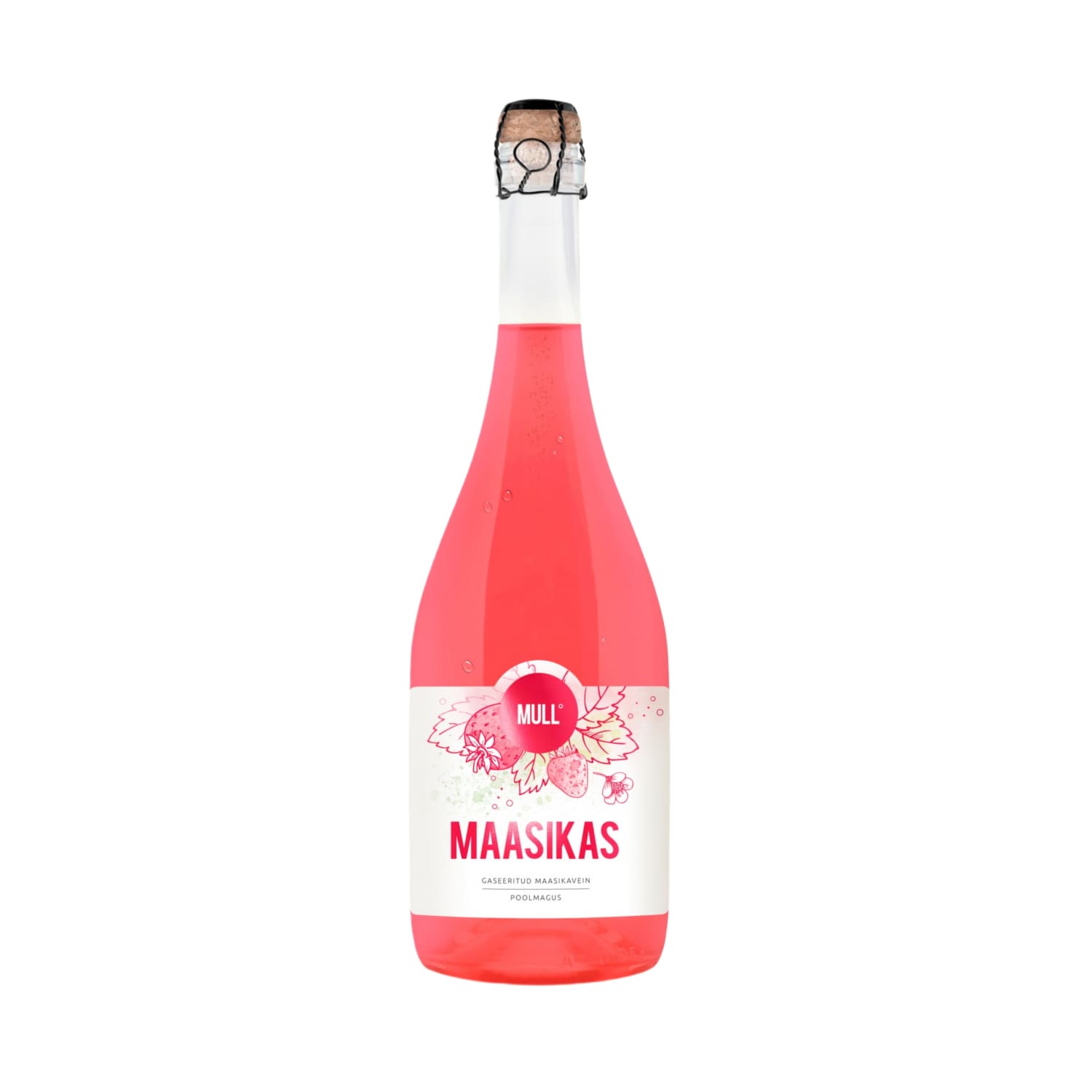 Puuviljavahuvein MULL Fresca maasik. 6% 0,75l