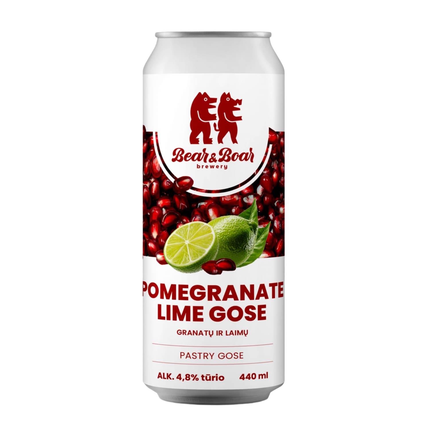 Alus POMEGRANATE LIME, 4,8 %, 0,44 l