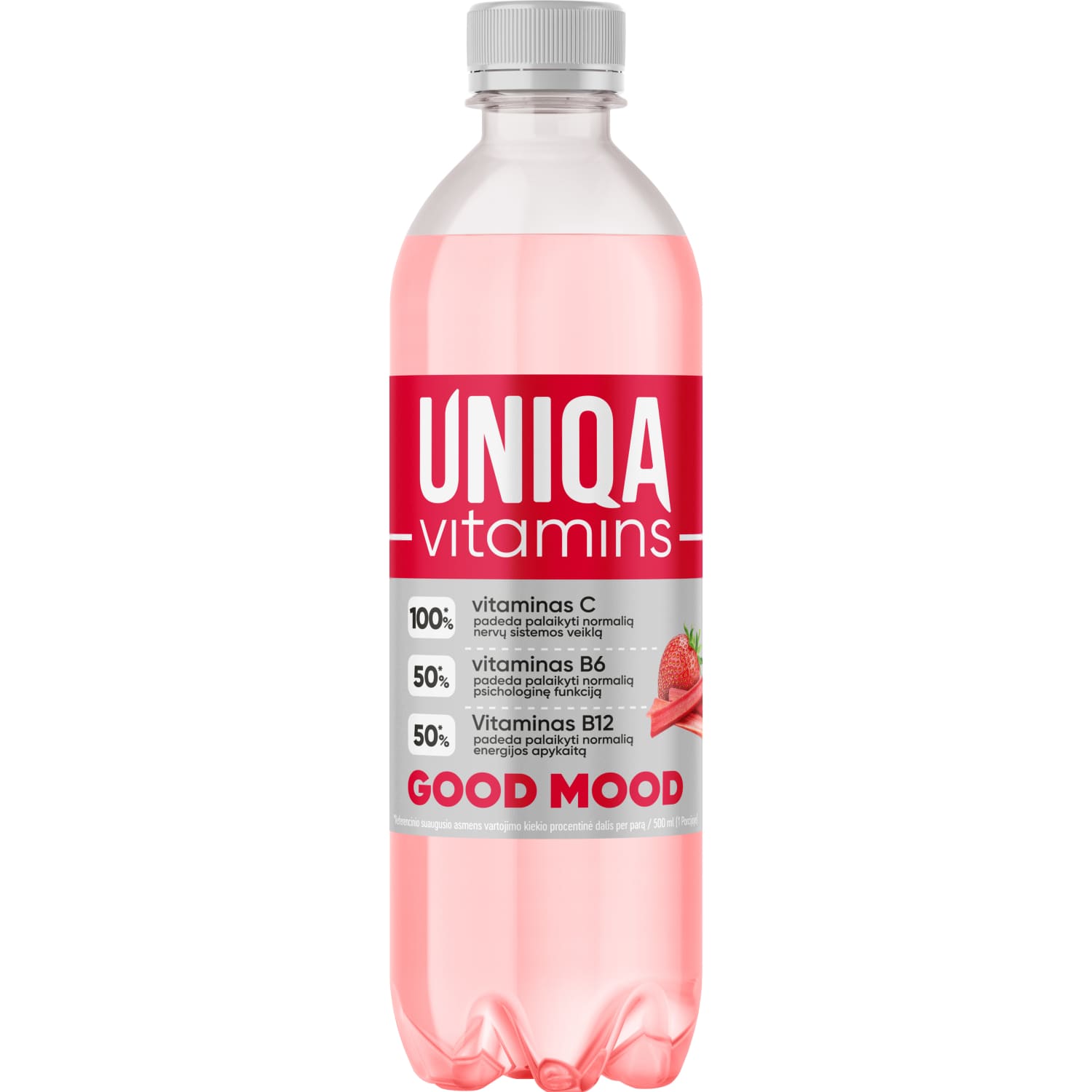 Gėrimas su vitaminais UNIQA GOOD MOOD, 0,5 l