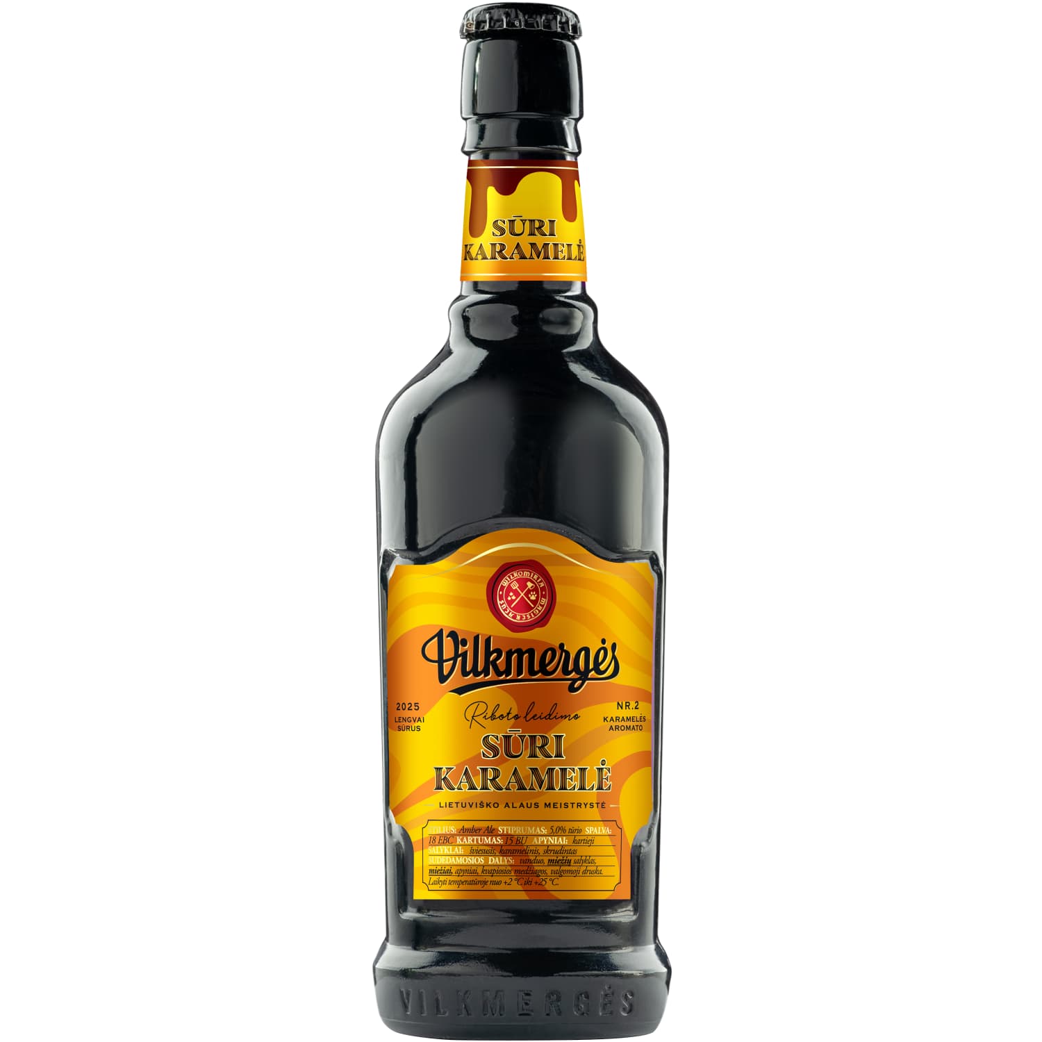 Vilkmergės alus SALTED CARAMEL, 5,0 %, 0,41 l