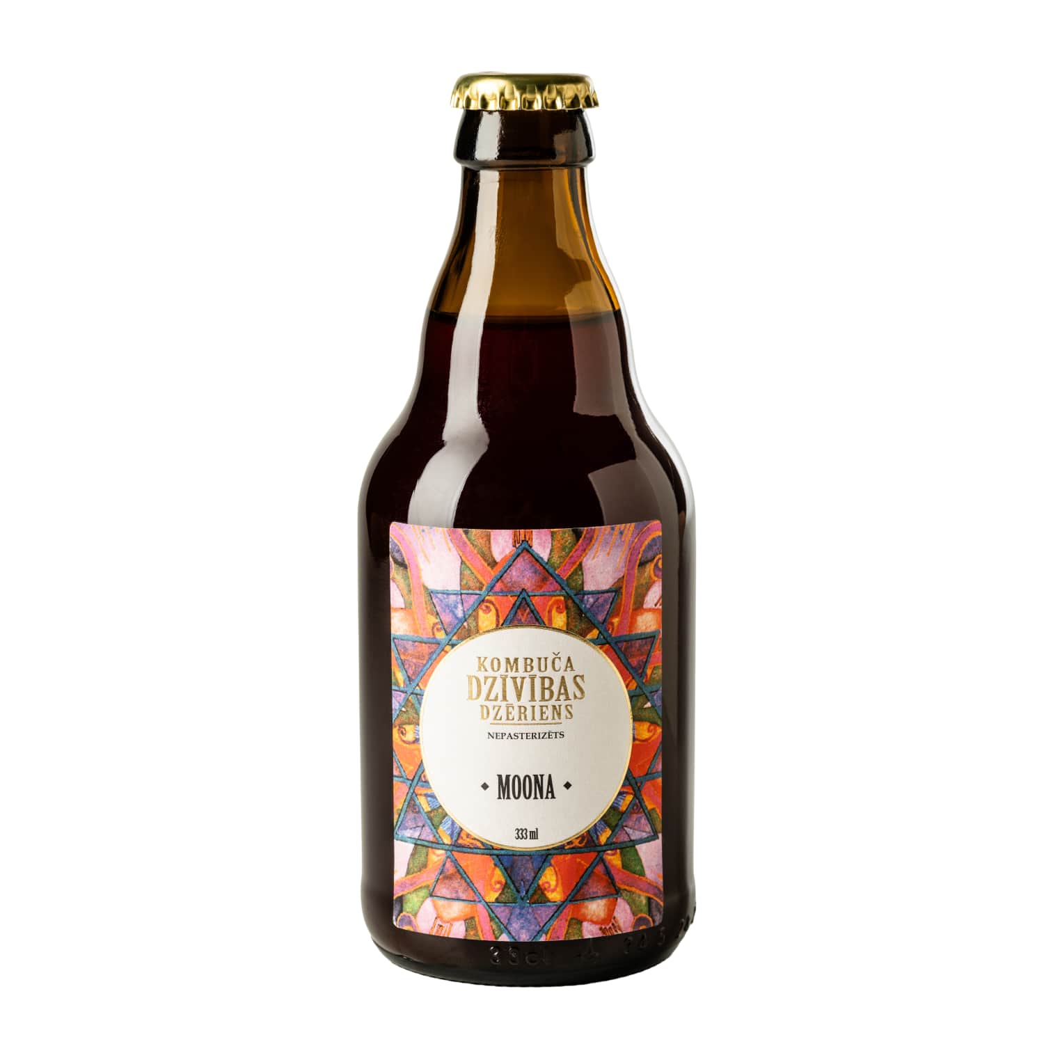 Kombučas Dzīvības Dzēriens Moona BIO 333ml