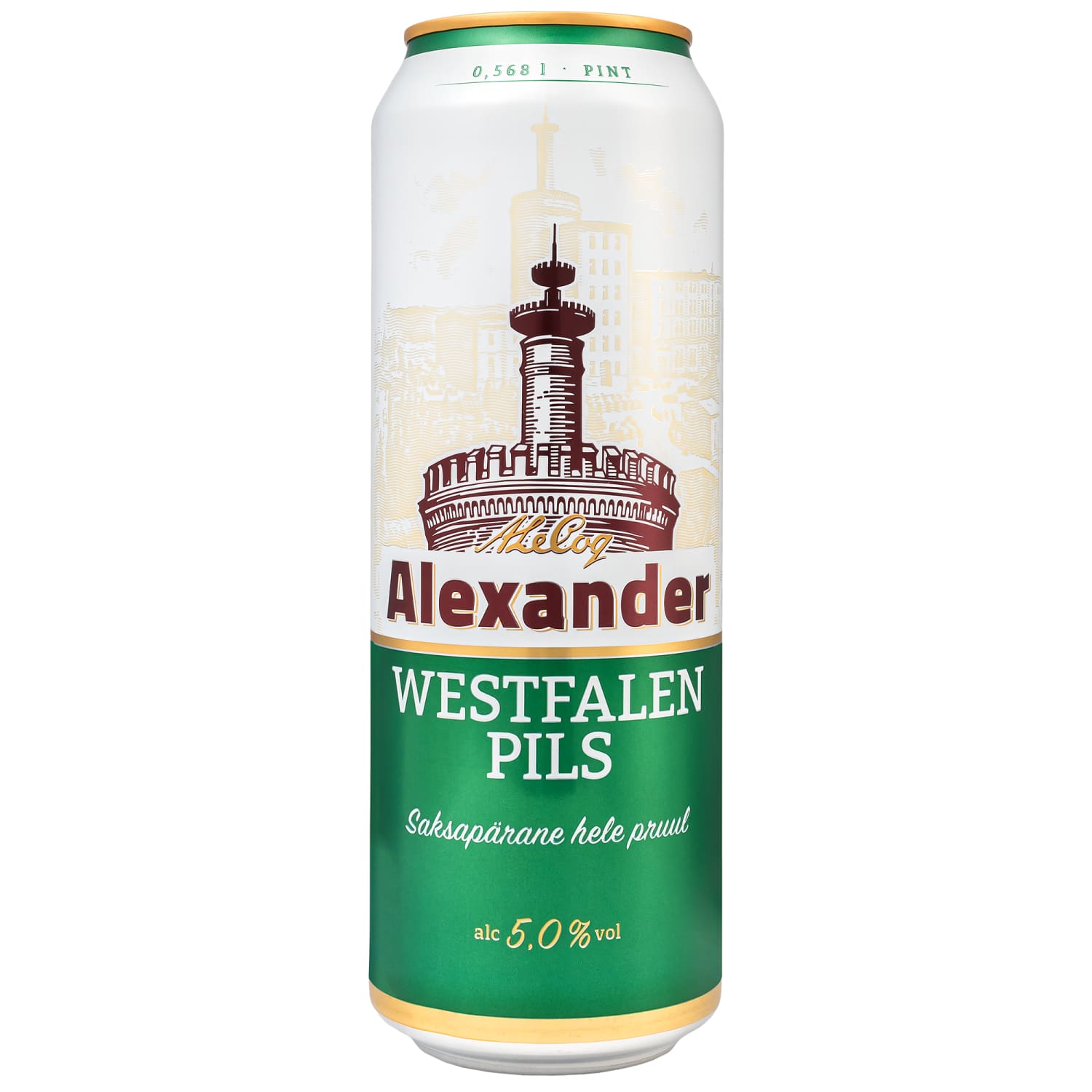 Õlu Alexander Westfalen Pils 5% 0,568l
