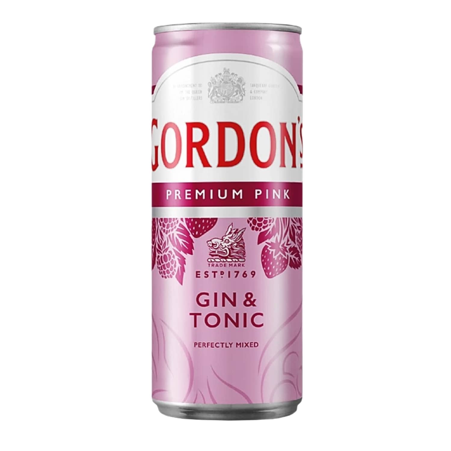 Alkoh. kokteilis GORDON'S PINK, 6,4 %, 250 ml