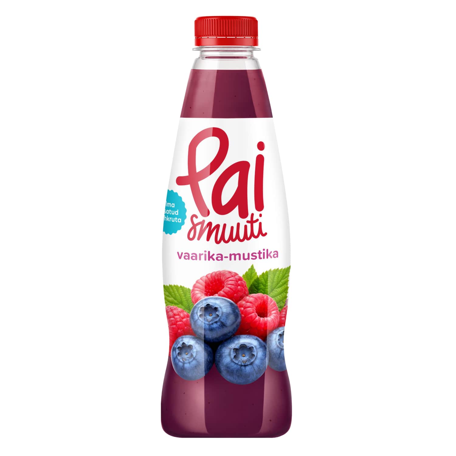 Smuuti vaarika-mustika Pai 750ml