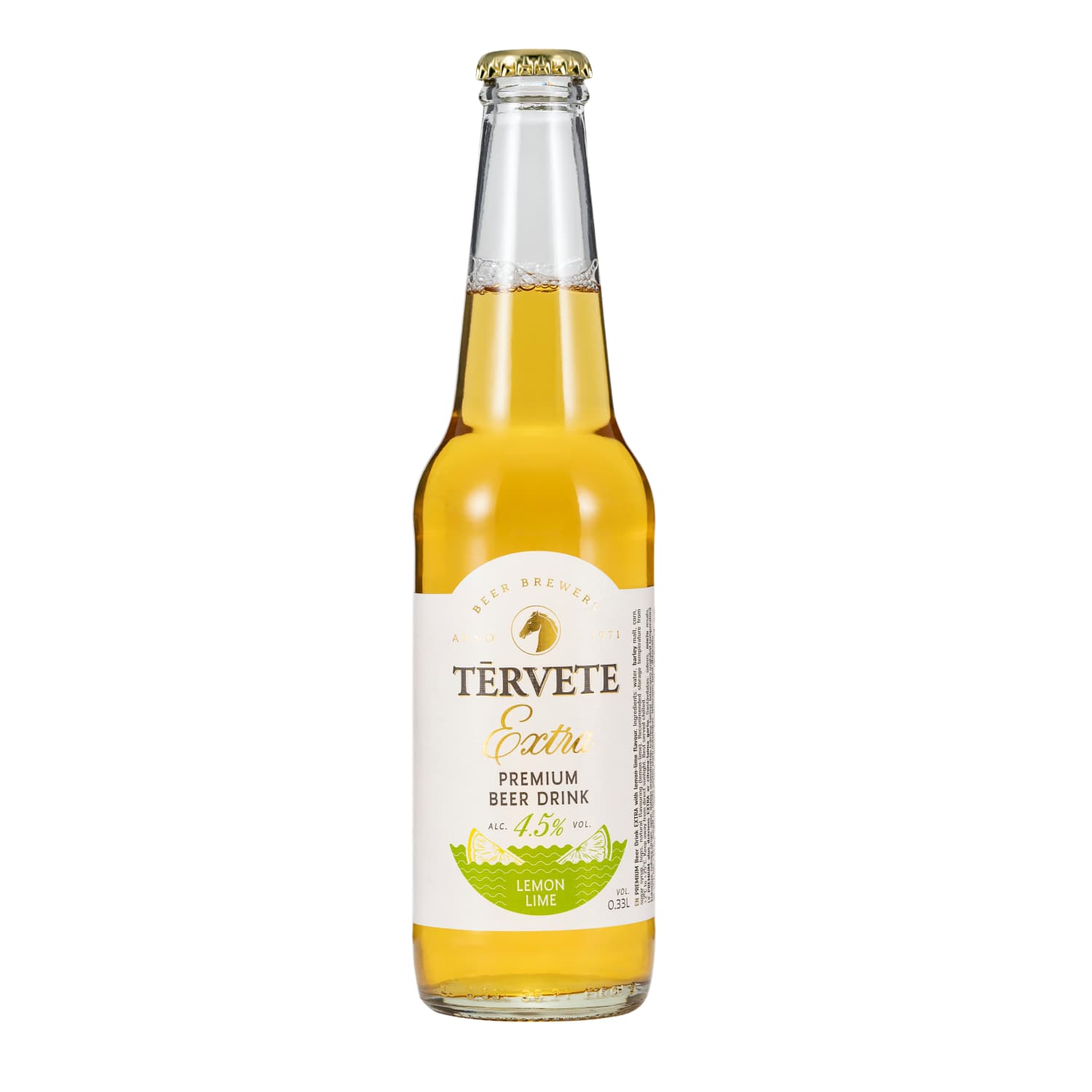 Alus TERVETE EXTRA LIME, 4,5 %, 0,33 l