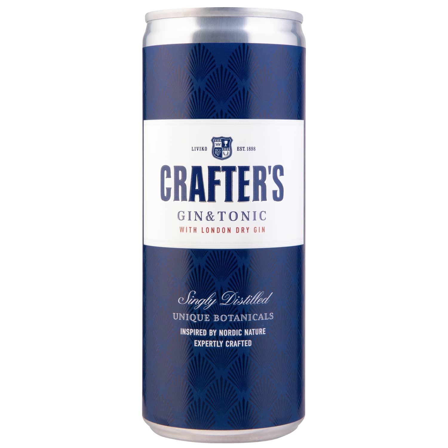 Al. kok. CRAFTER'S GIN & TONIC, 5,5 %, 0,25 l