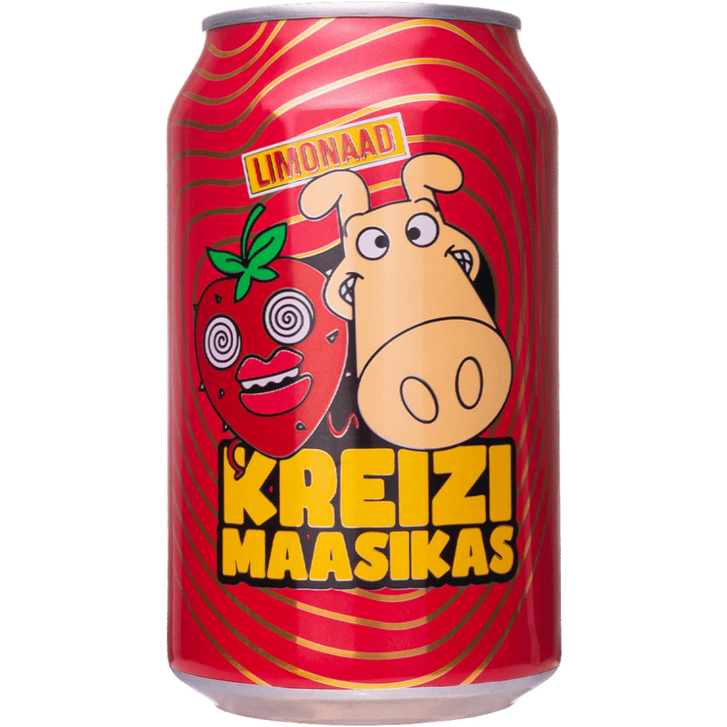 Karastusjook Limonaad Kreizi Maasikas 0,33l