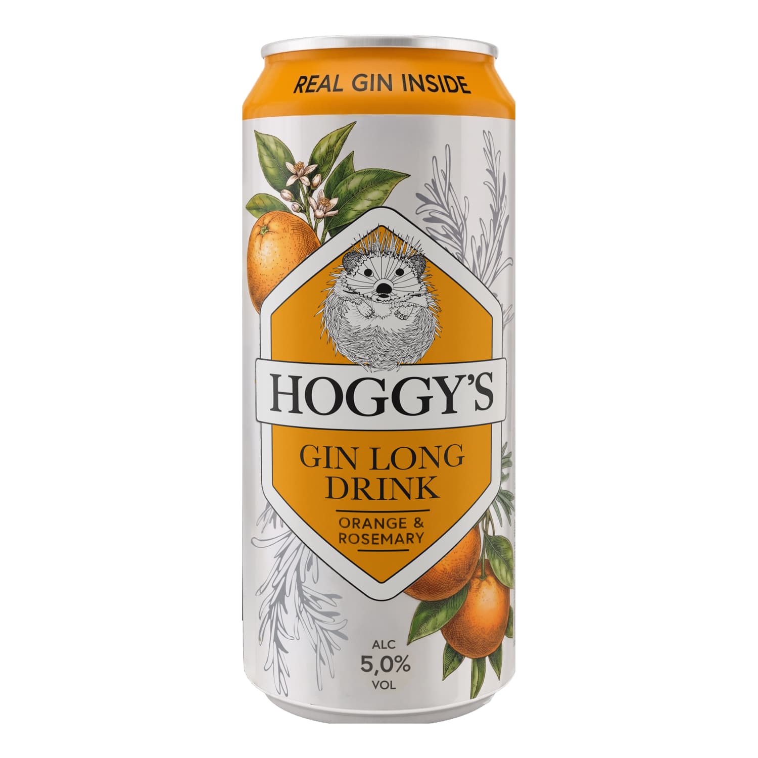 M.aj. Hoggys Apelsini-Rosmariini 5% 0,5l
