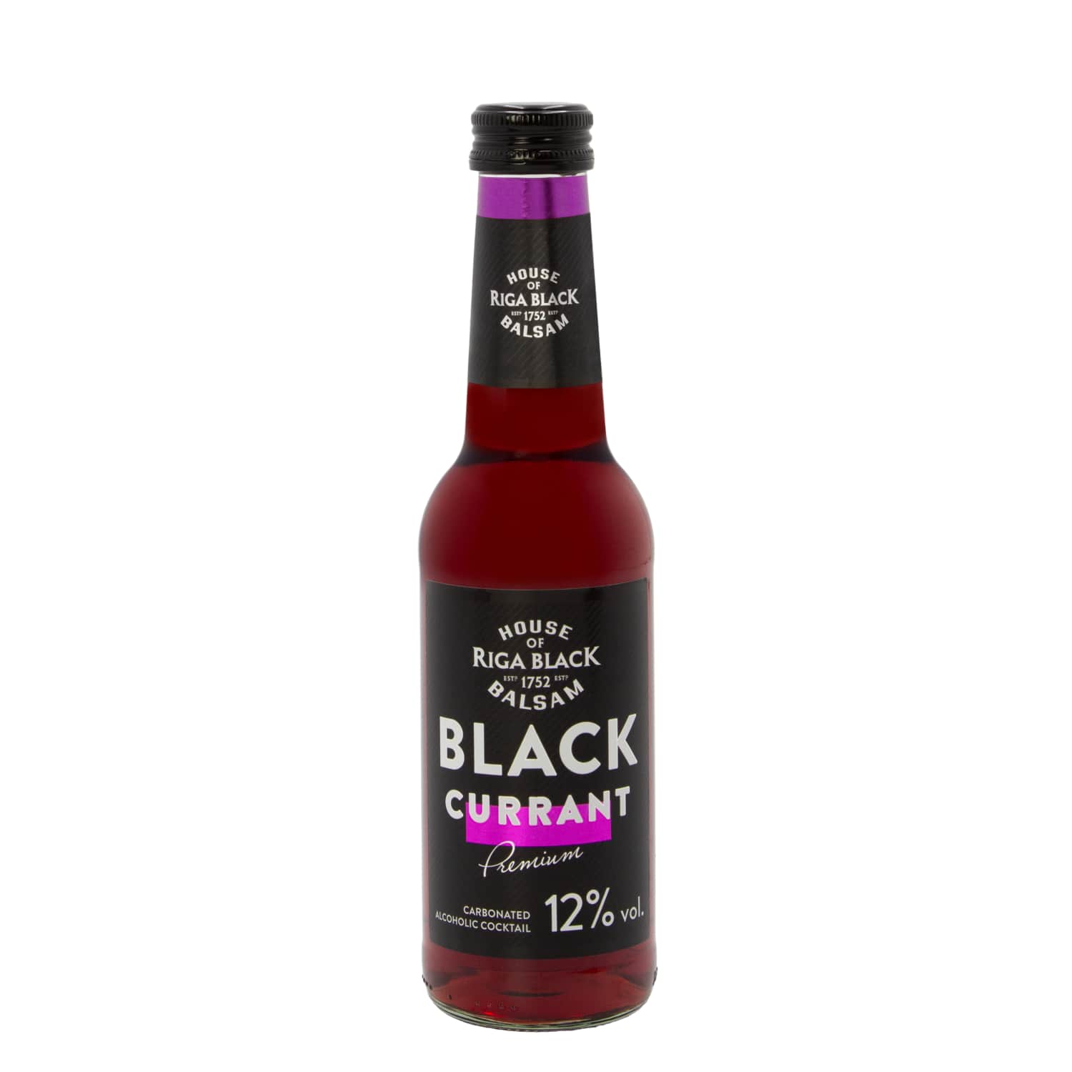 Alkoh. kokt. Black Balsam Currant 12% 0,275l