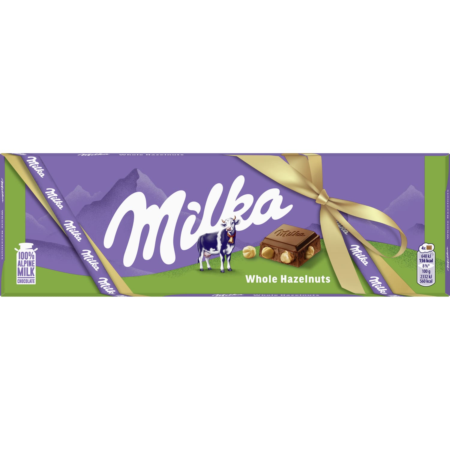Piena šokolāde Milka ar riekstiem 250g