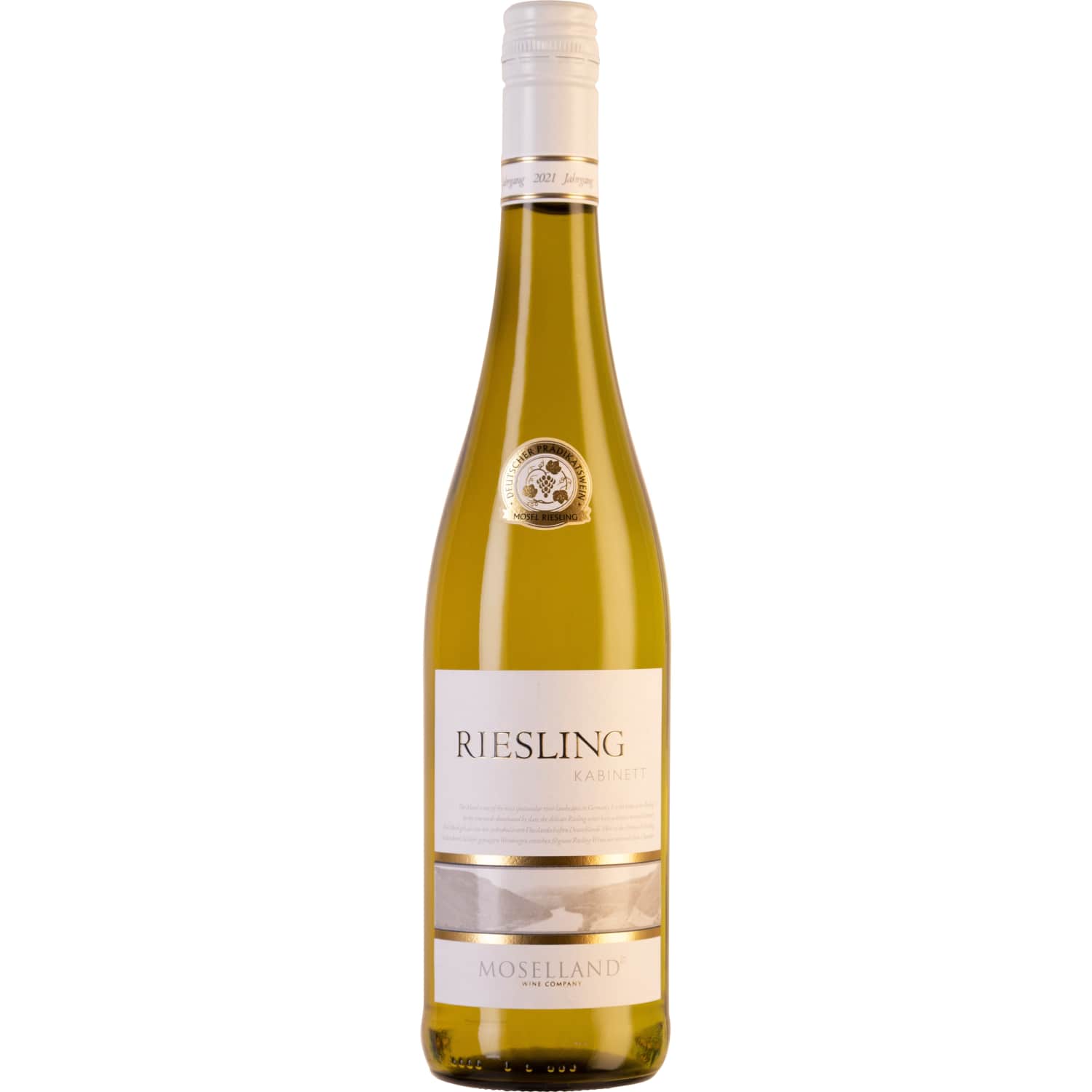 B.v. Moselland Riesling Kabin. 8% 0,75l