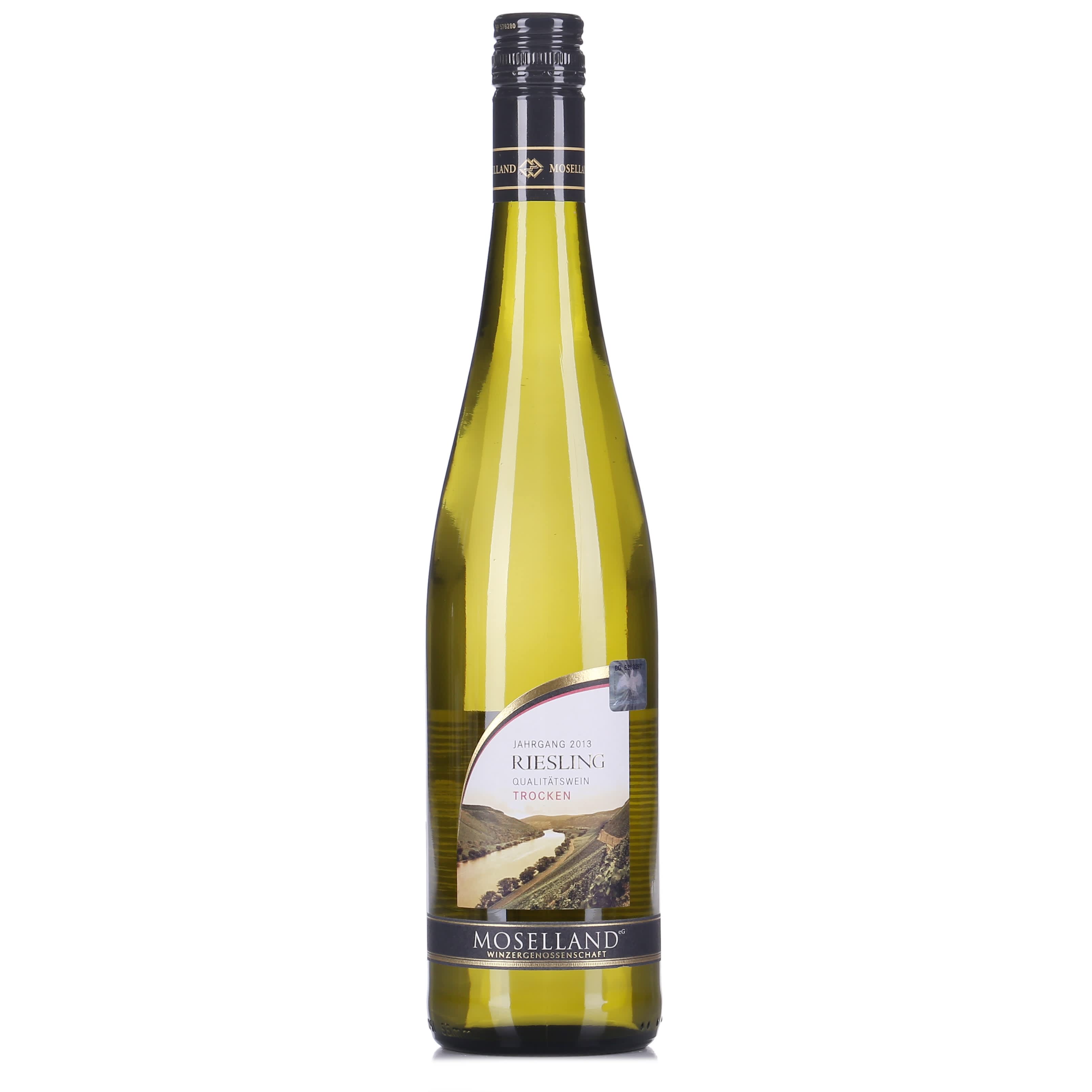B.v. Moselland Riesling Troken12% 0,75l