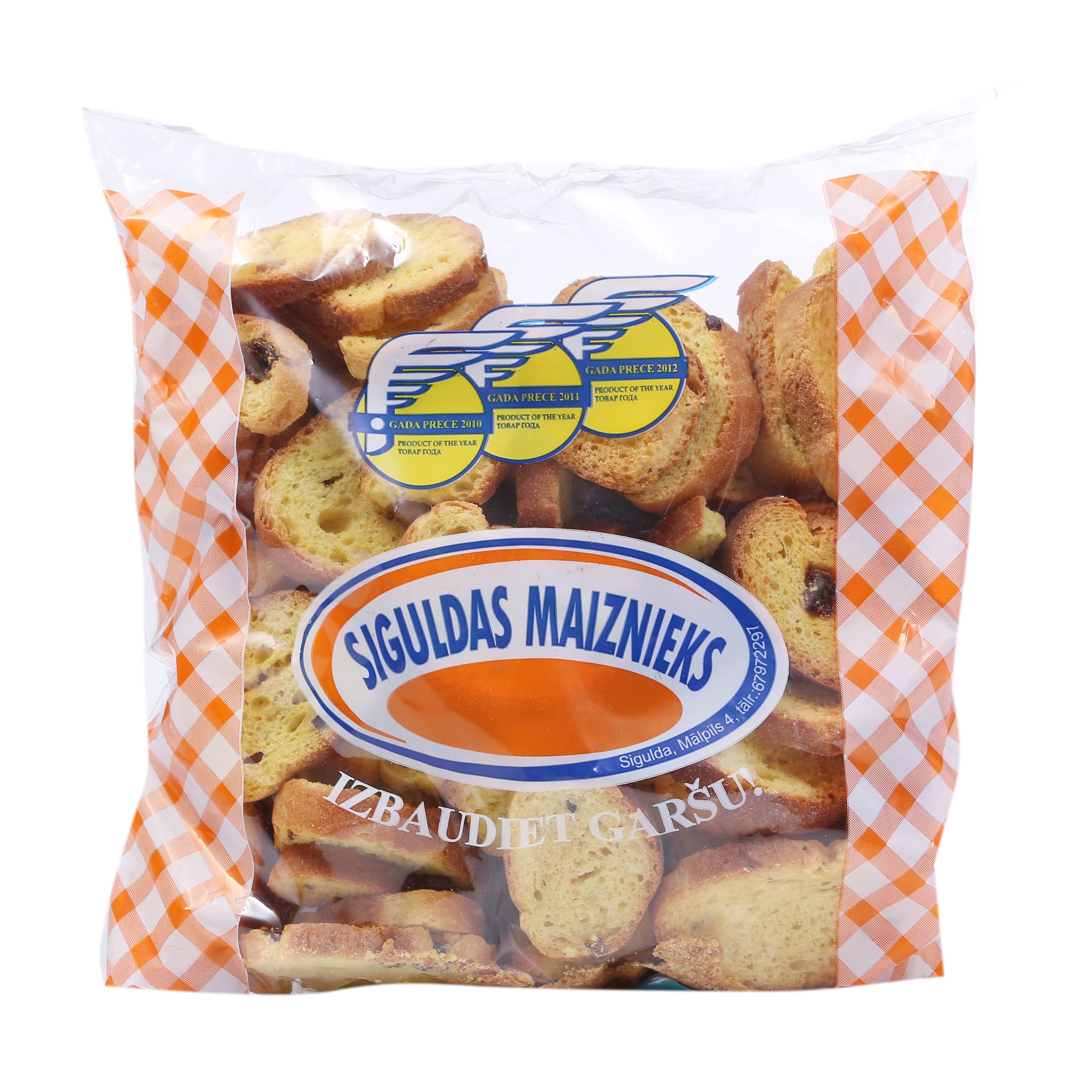 Sausiņi mini Siguldas maizn.ar roz.200g