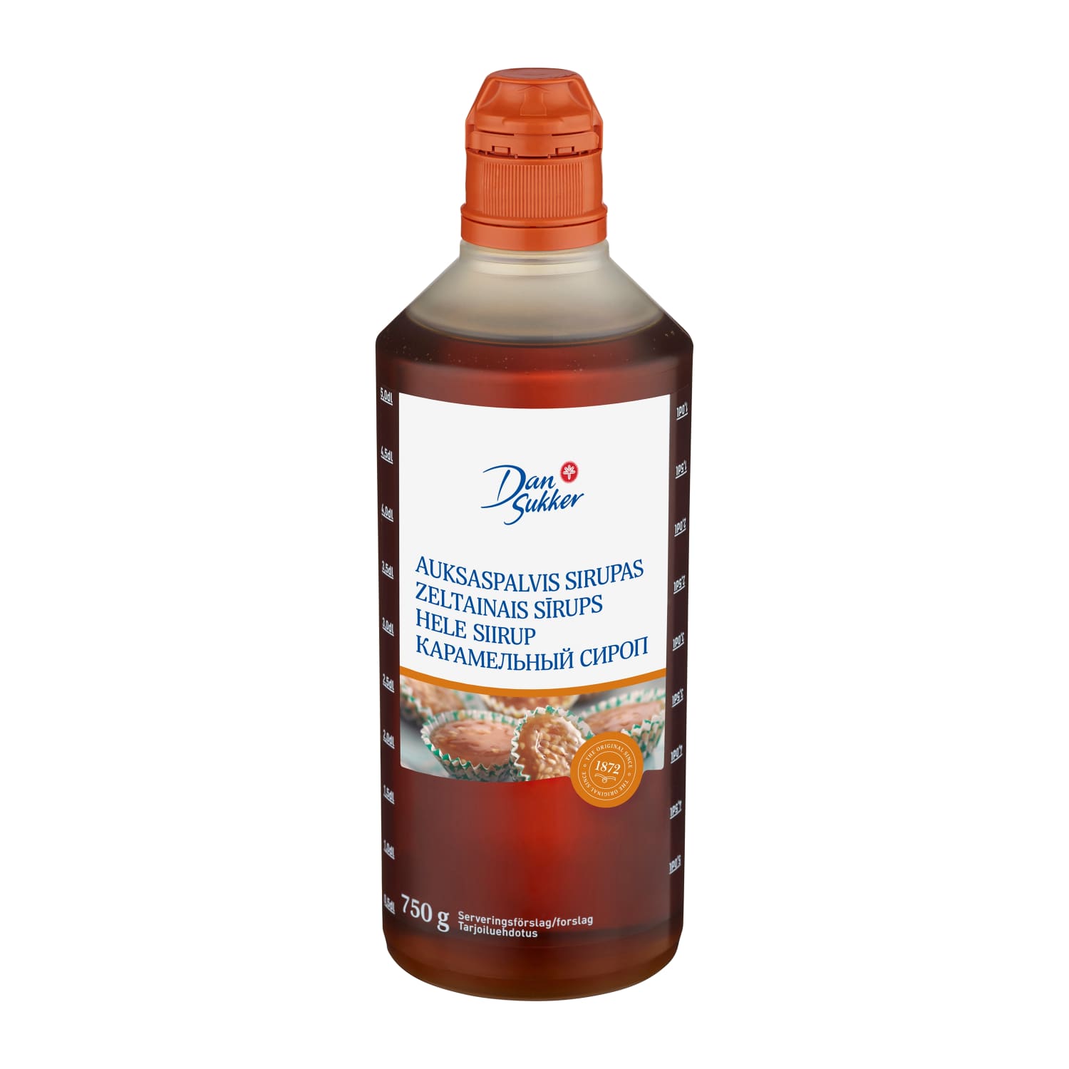 Suhkrusiirup hele  DanSukker 750g