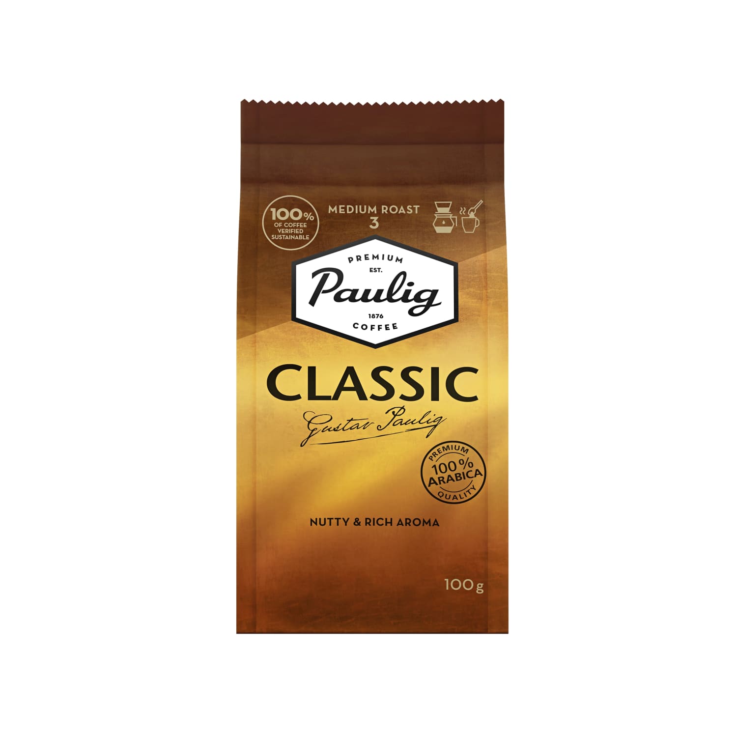 Maltā kafija Paulig classic 100g