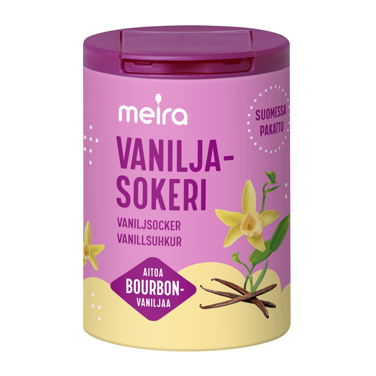 Vanillisuhkur Meira 85g