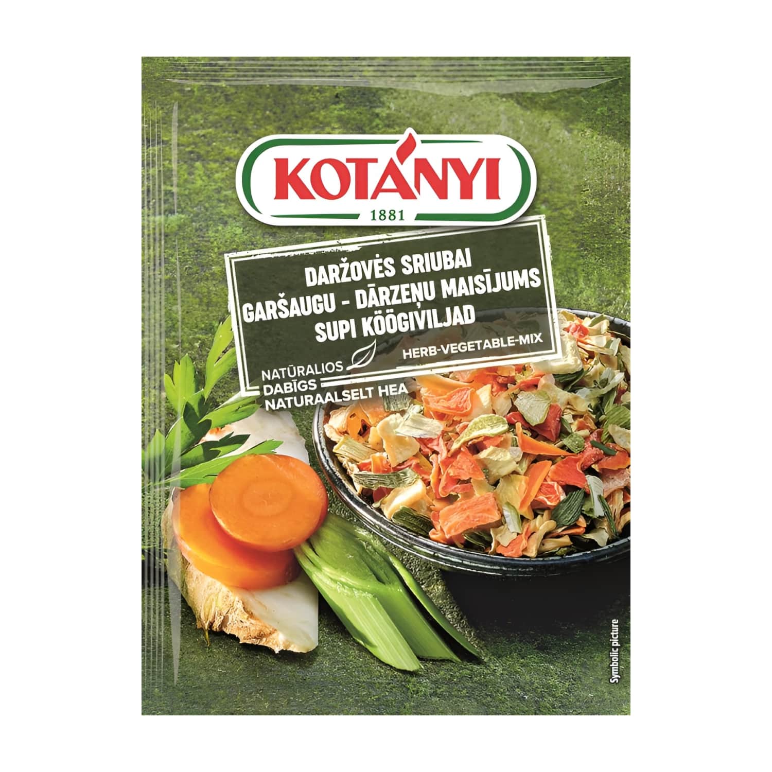 Sriubos žalumynai KOTANYI, 18 g