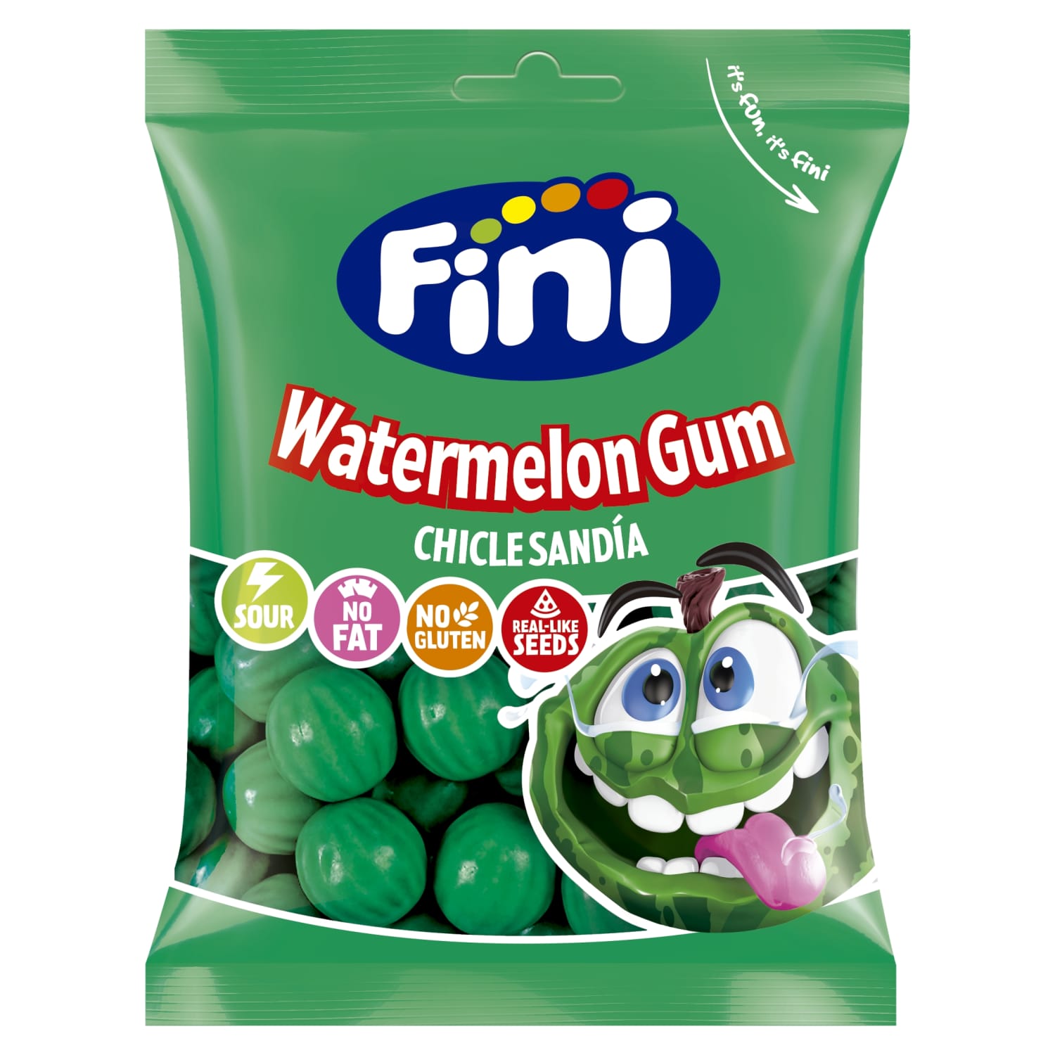 Košļājamā gumija Fini arbūzs 90g