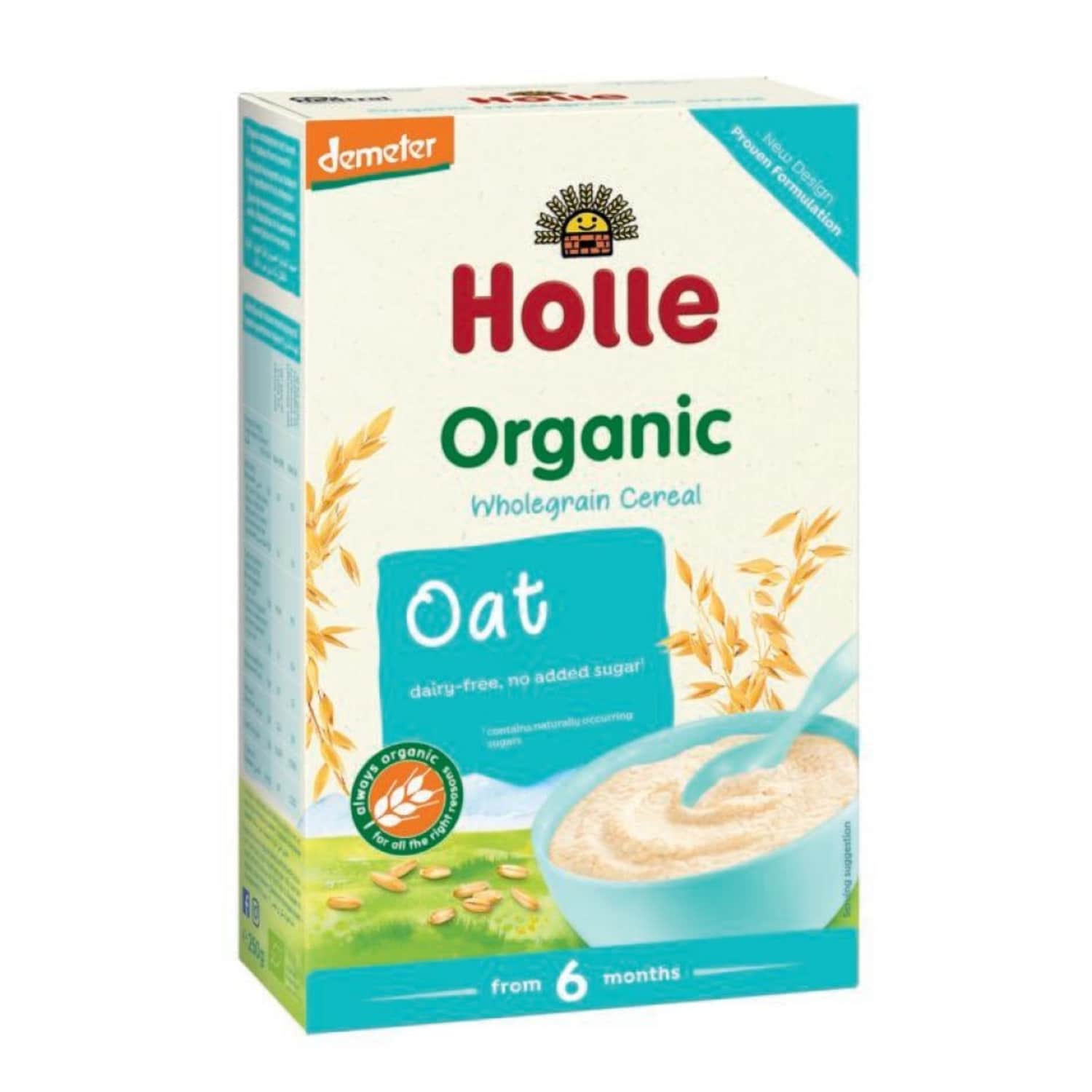 Auzu pārslu biezp. Holle no 6mēn. BIO 250g