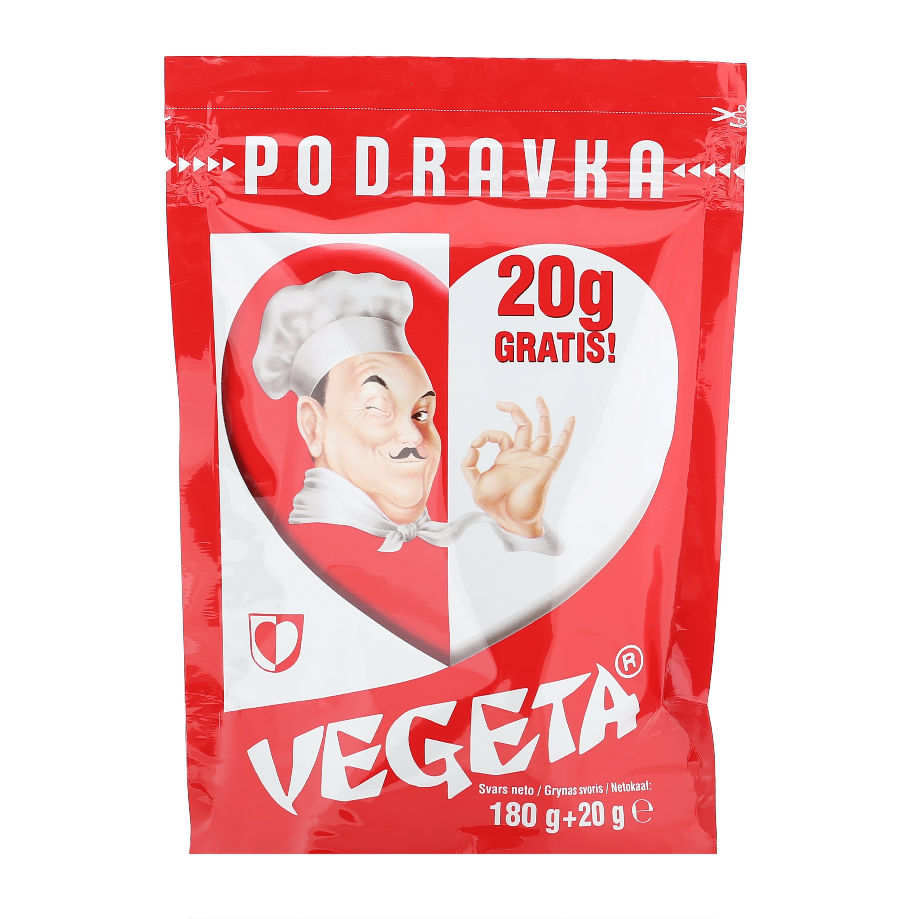 Univ. prieskonių mišinys VEGETA, 180 + 20g