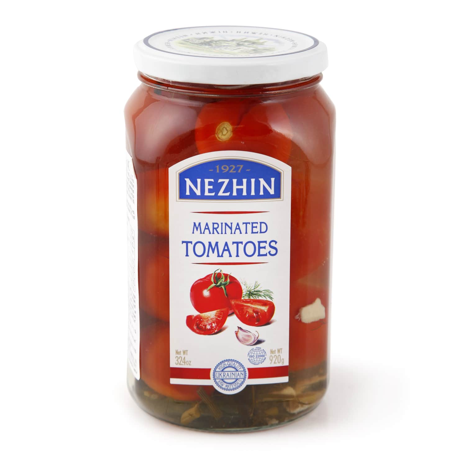 Marinēti tomāti Nizhyn 920g/460g