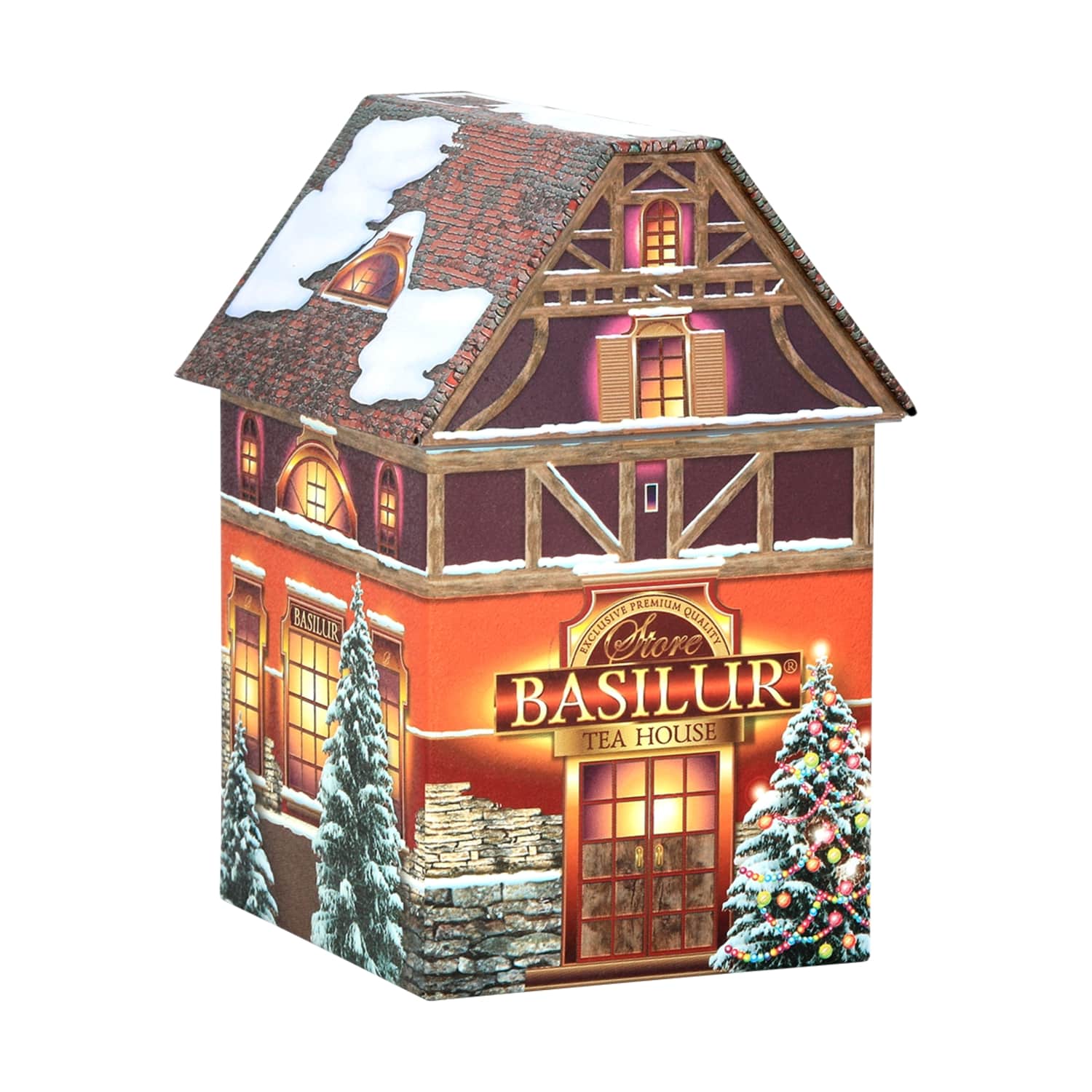 Melnā tēja Basilur Christmas House 100g