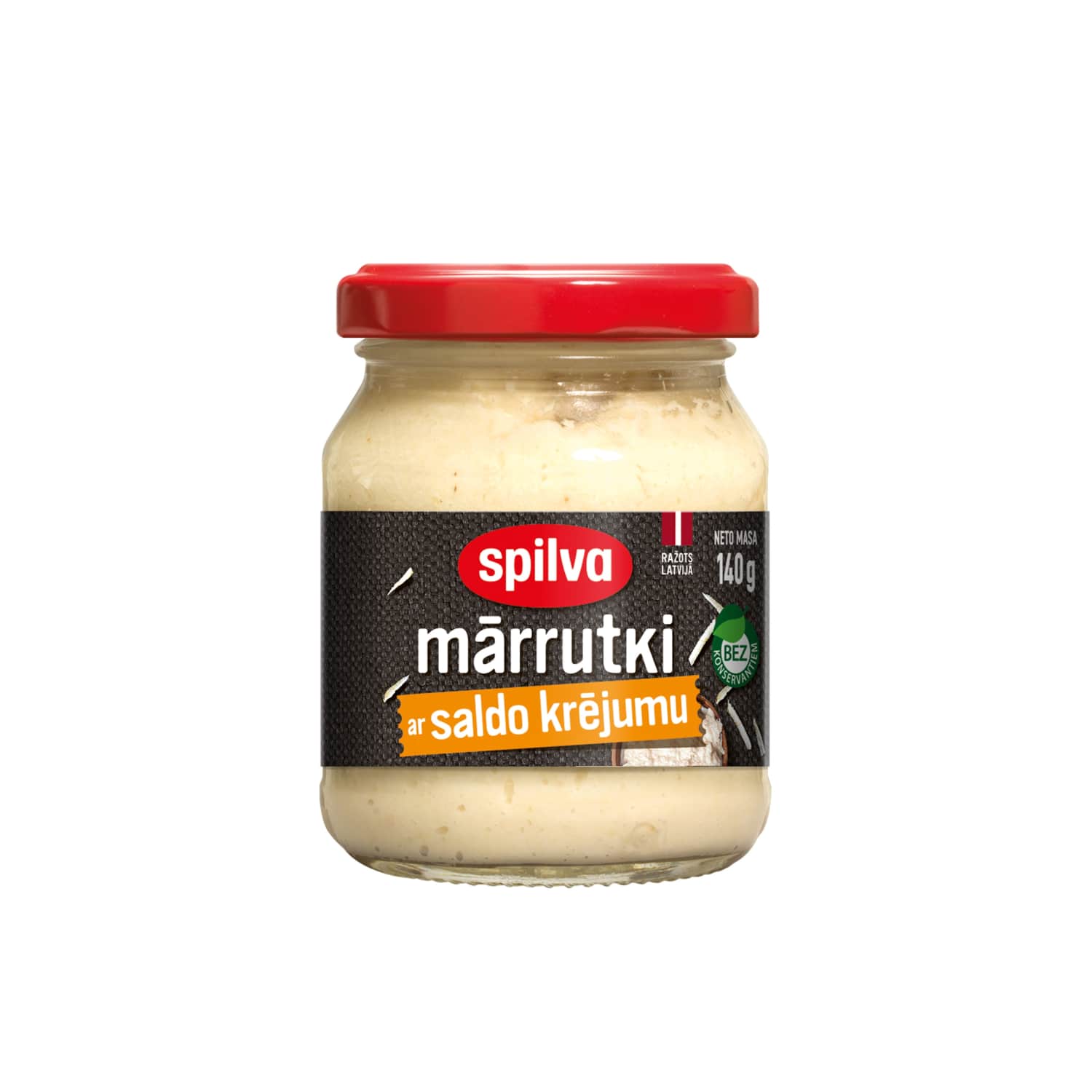 Mārrutki Spilva ar saldo krējumu 140g