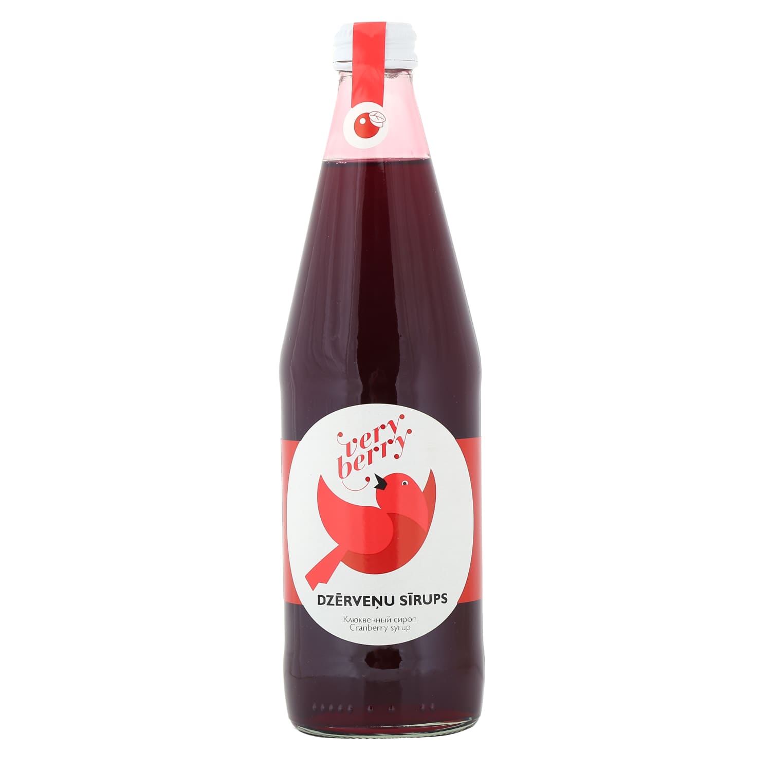 Spanguolių sirupas VERY BERRY, 0,5 l