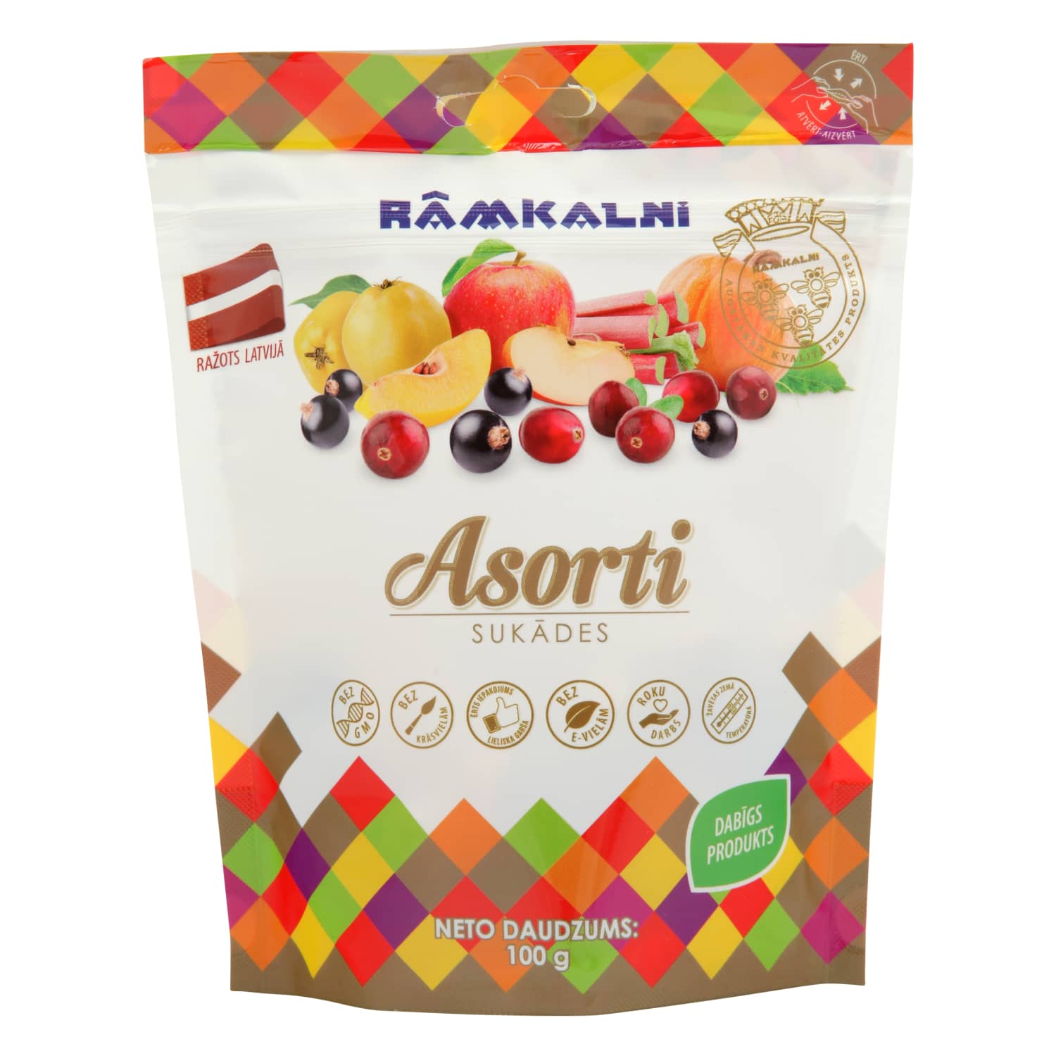 Sukāžu asorti 100g