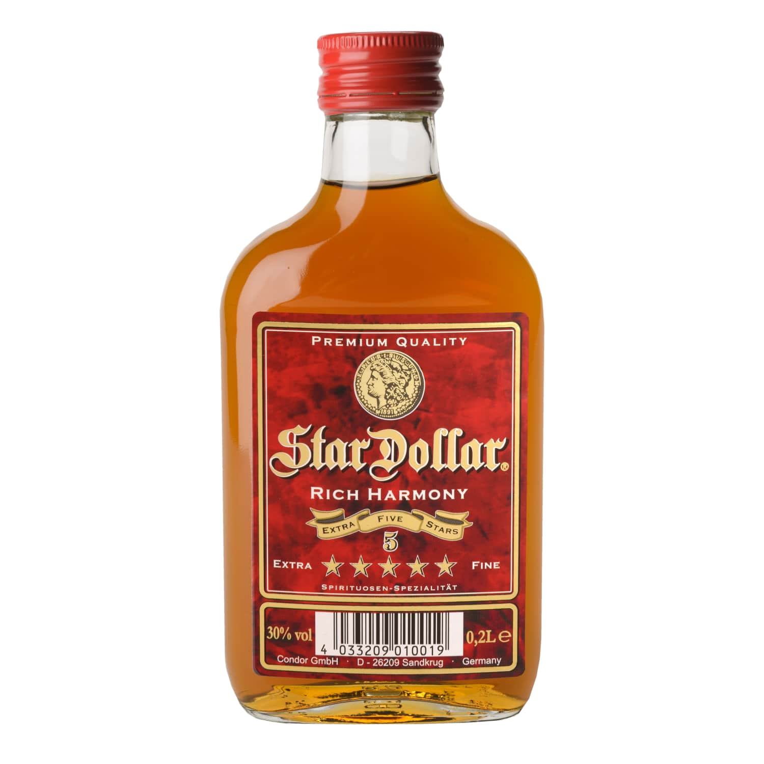 Muu piiritusjook Star Dollar 5 30%vol 0,2l